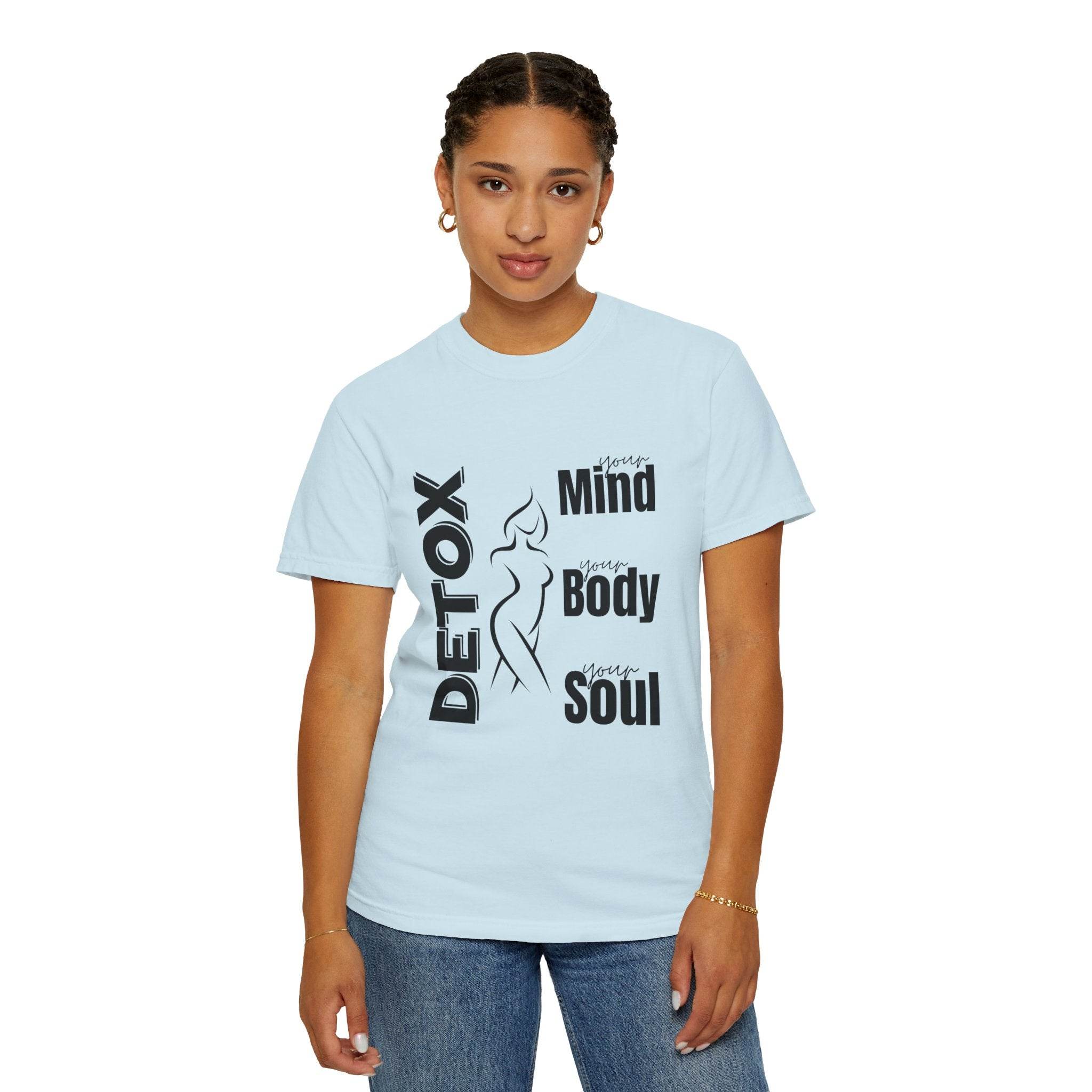 Mind Body Soul Detox Unisex T-Shirt - FitLife-WellnessOasis