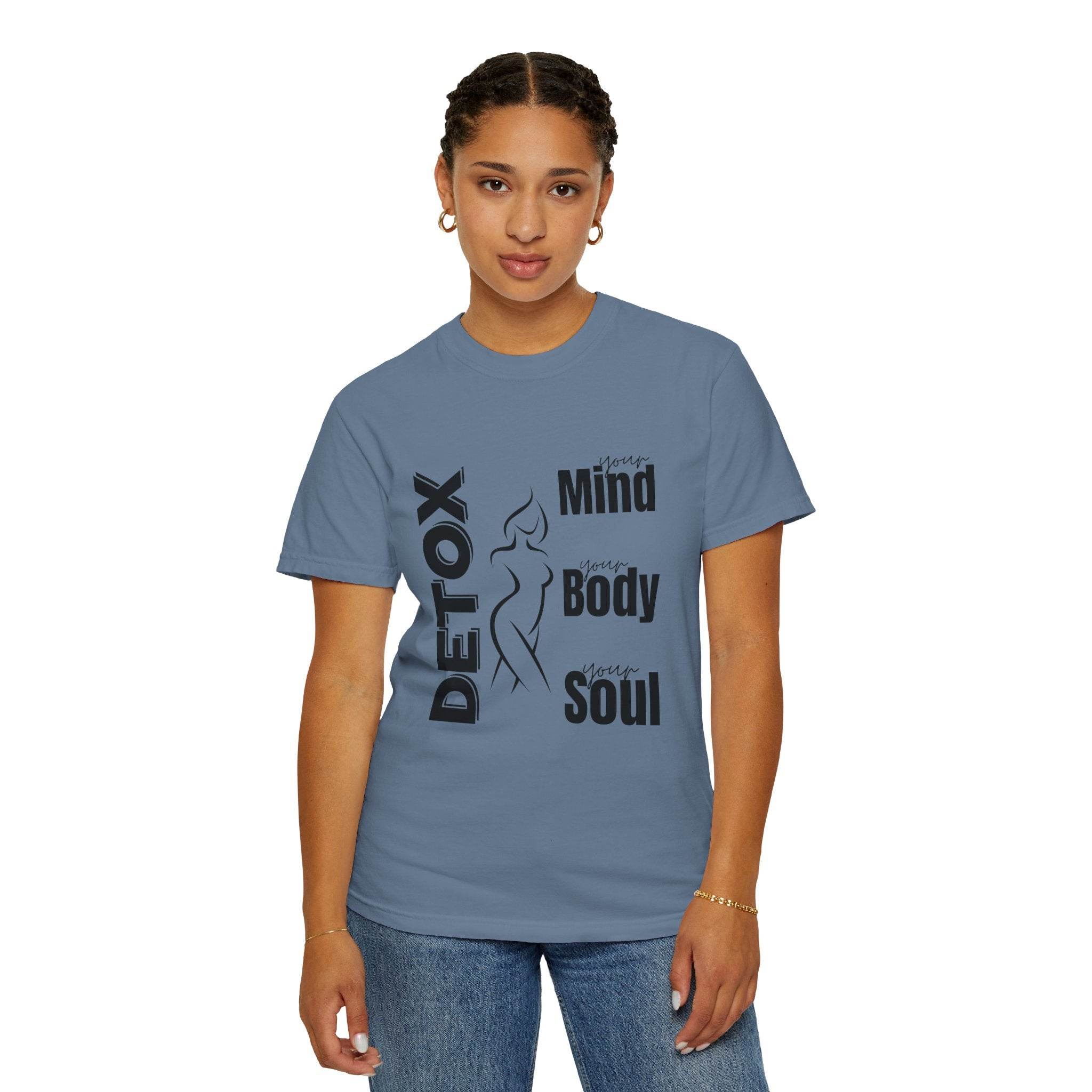 Mind Body Soul Detox Unisex T-Shirt - FitLife-WellnessOasis