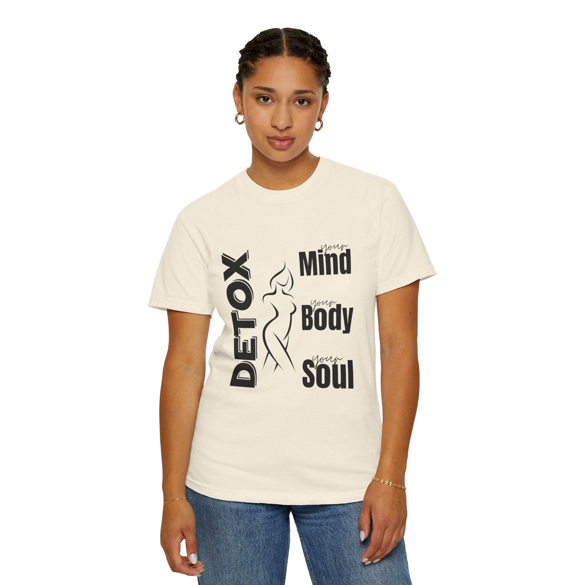 Mind Body Soul Detox Unisex T-Shirt - FitLife-WellnessOasis