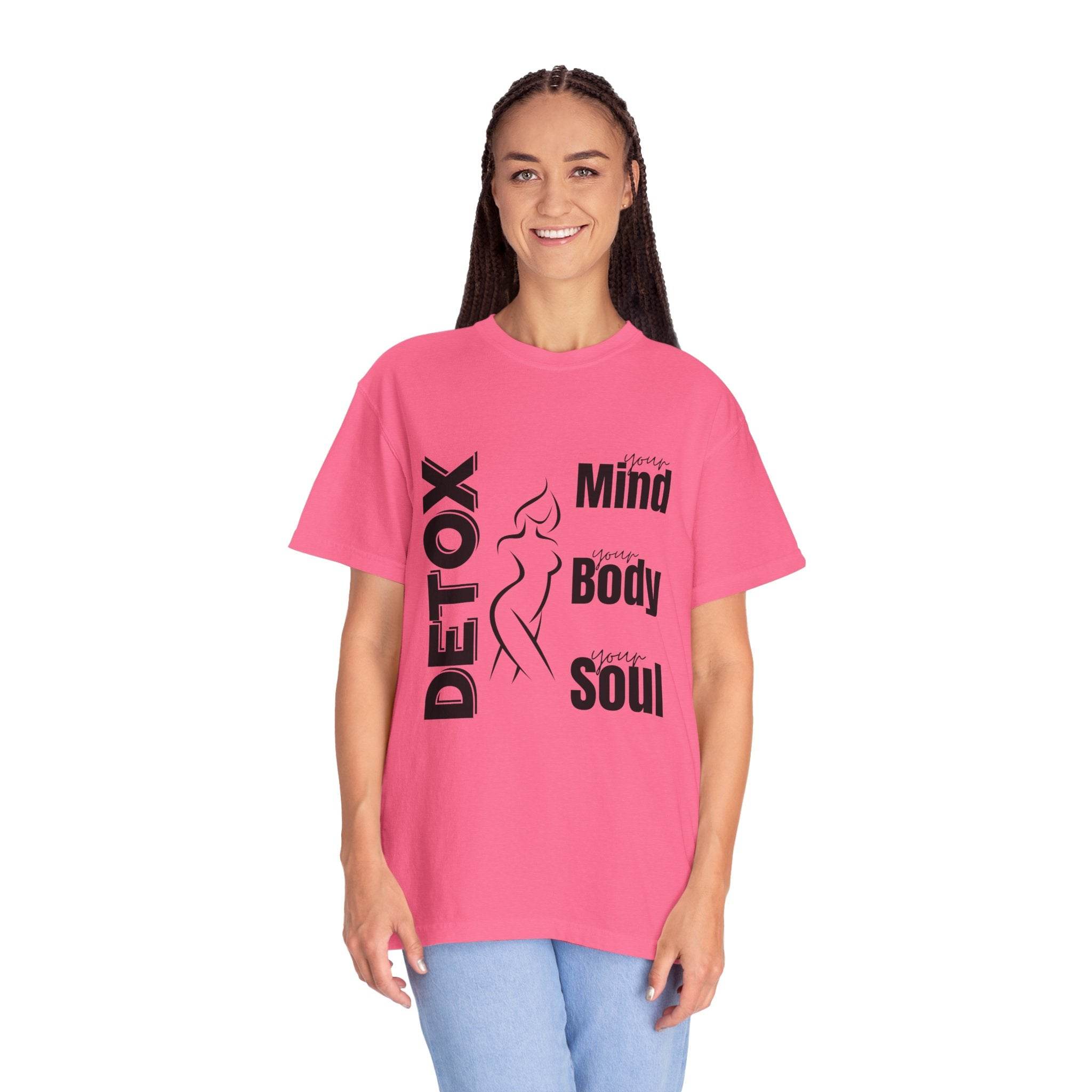 Mind Body Soul Detox Unisex T-Shirt - FitLife-WellnessOasis