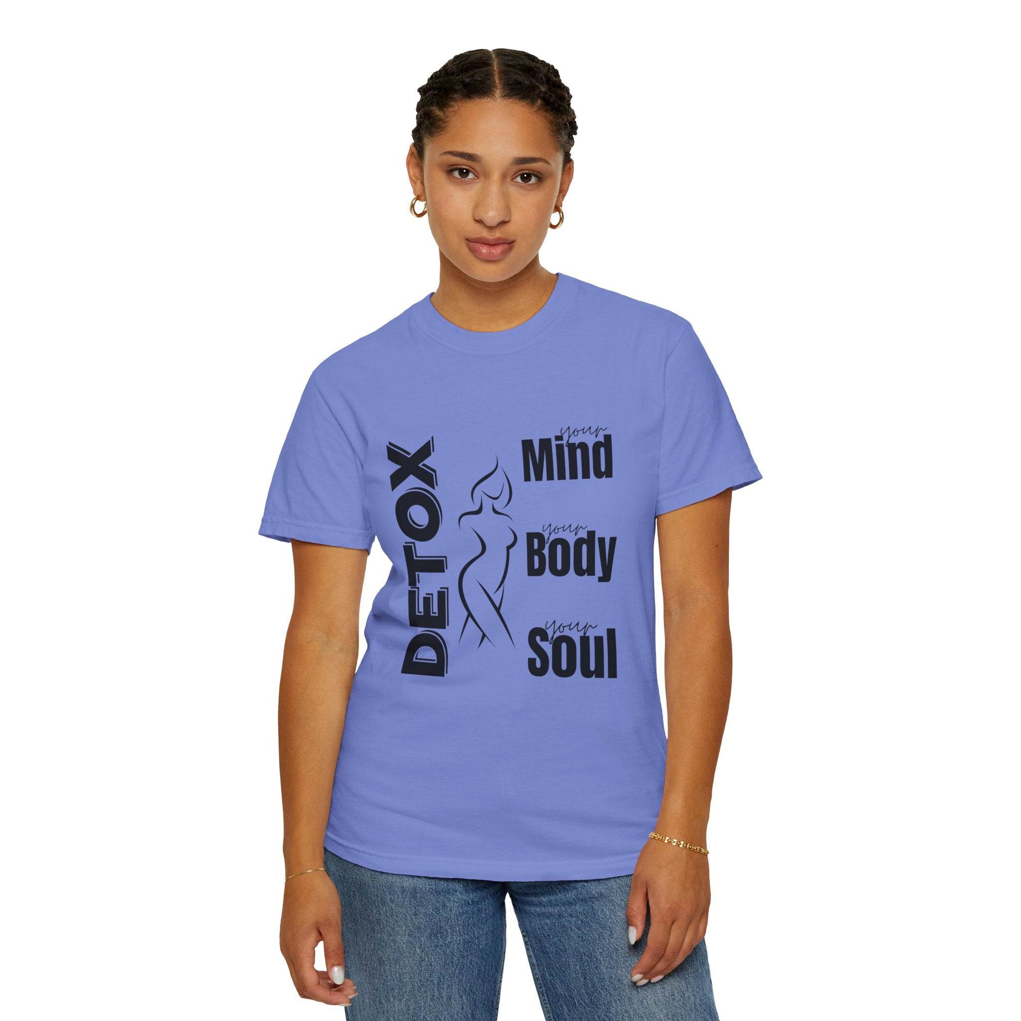 Mind Body Soul Detox Unisex T-Shirt - FitLife-WellnessOasis