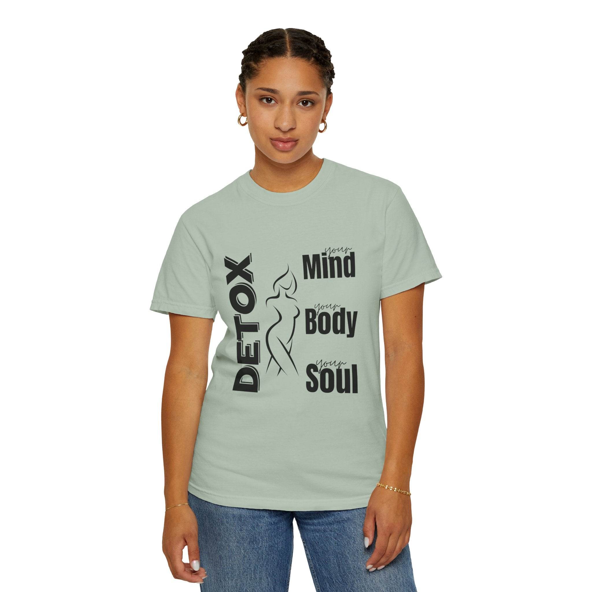 Mind Body Soul Detox Unisex T-Shirt - FitLife-WellnessOasis