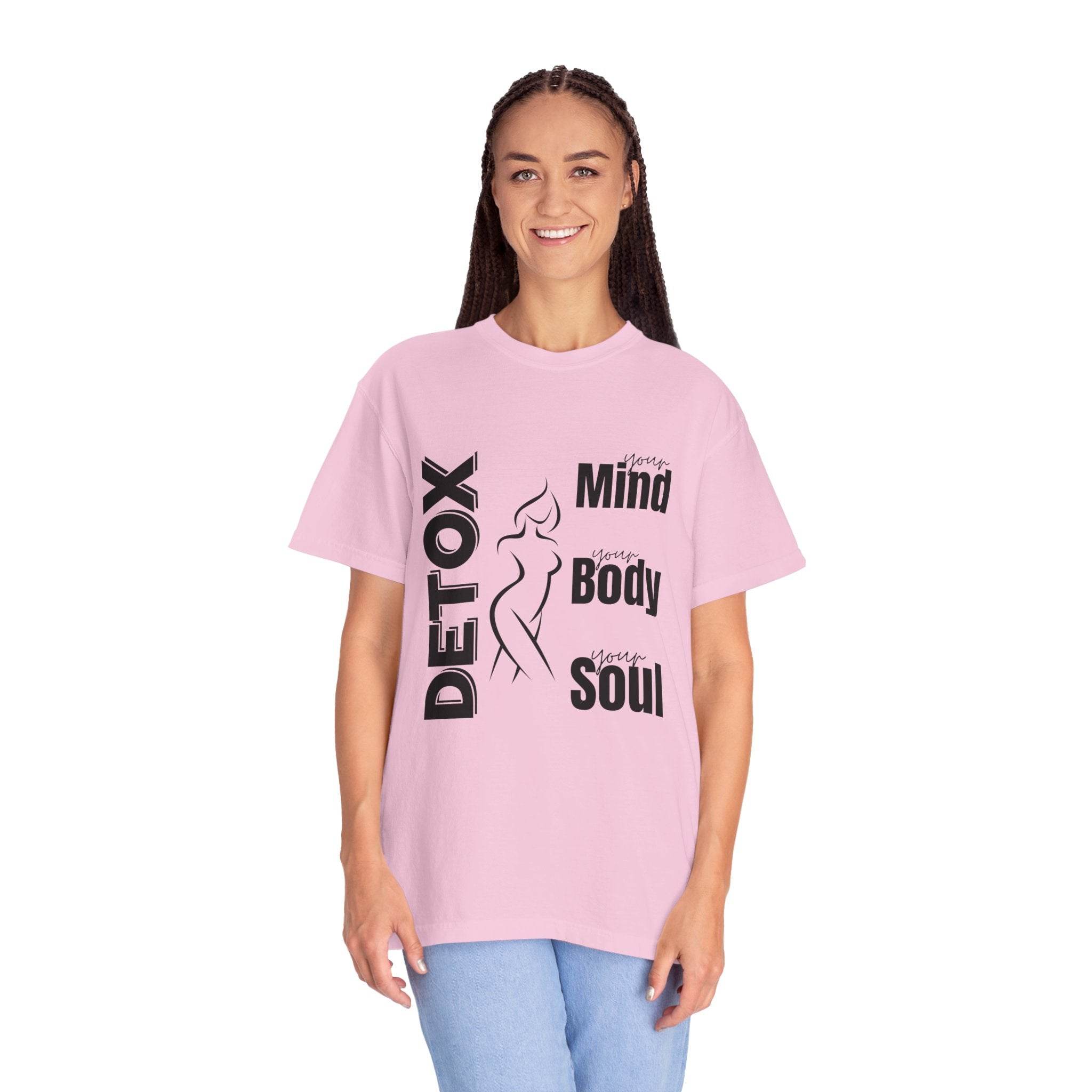 Mind Body Soul Detox Unisex T-Shirt - FitLife-WellnessOasis