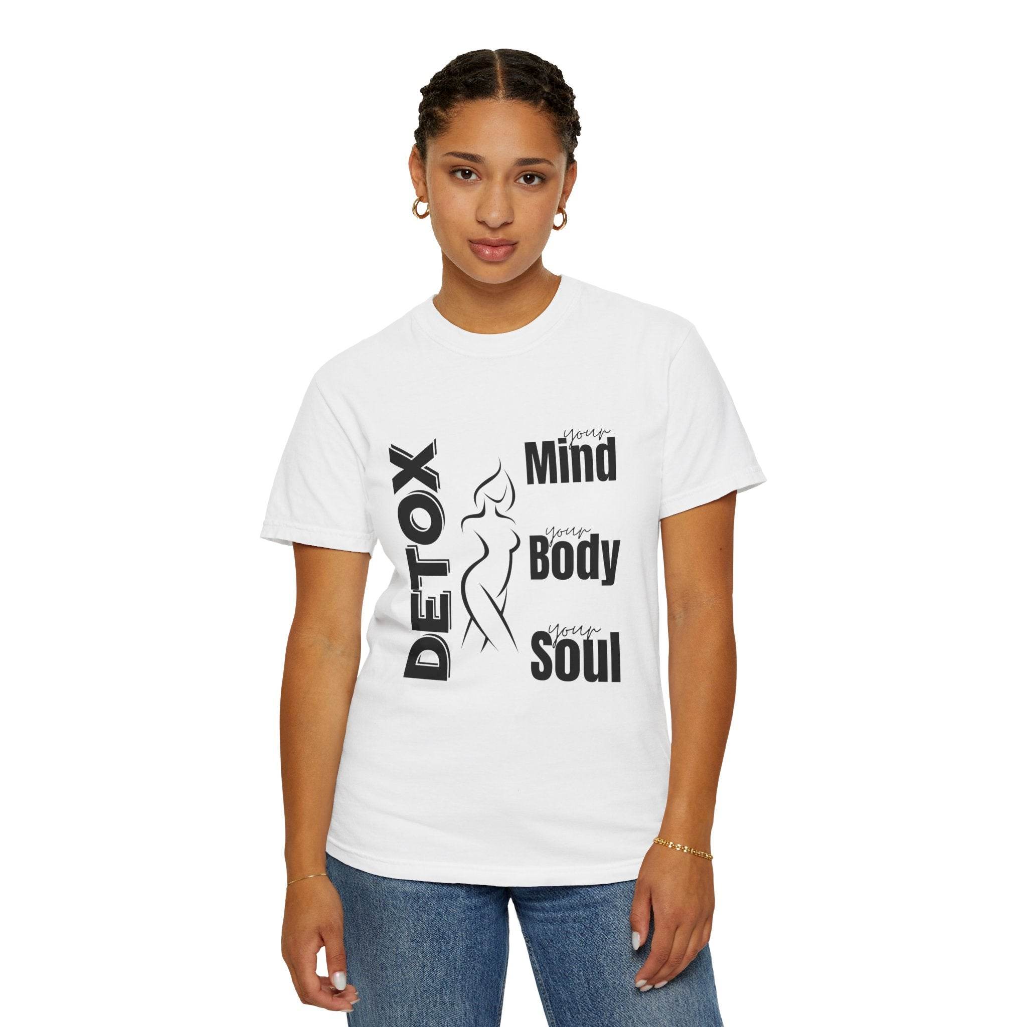Mind Body Soul Detox Unisex T-Shirt - FitLife-WellnessOasis