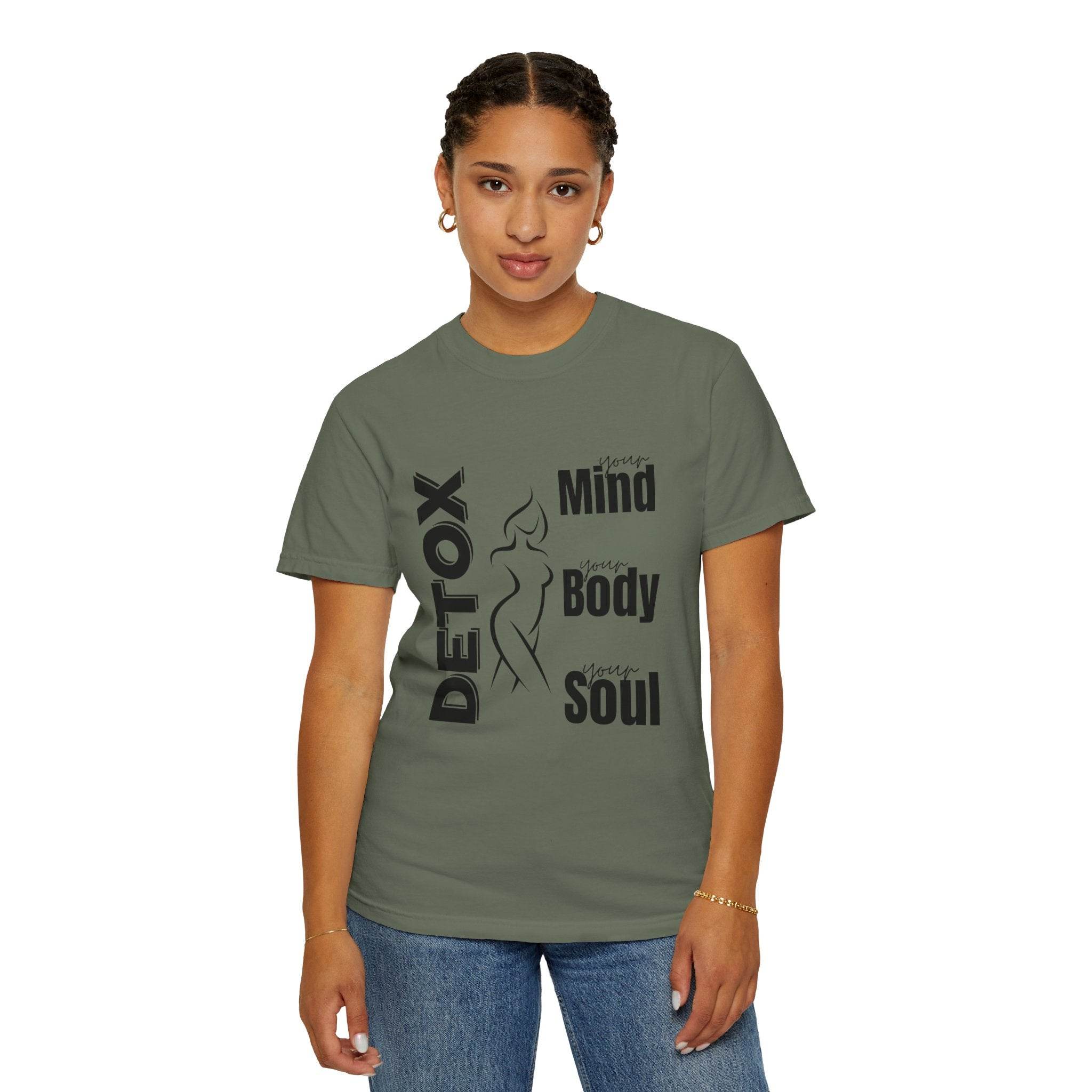 Mind Body Soul Detox Unisex T-Shirt - FitLife-WellnessOasis