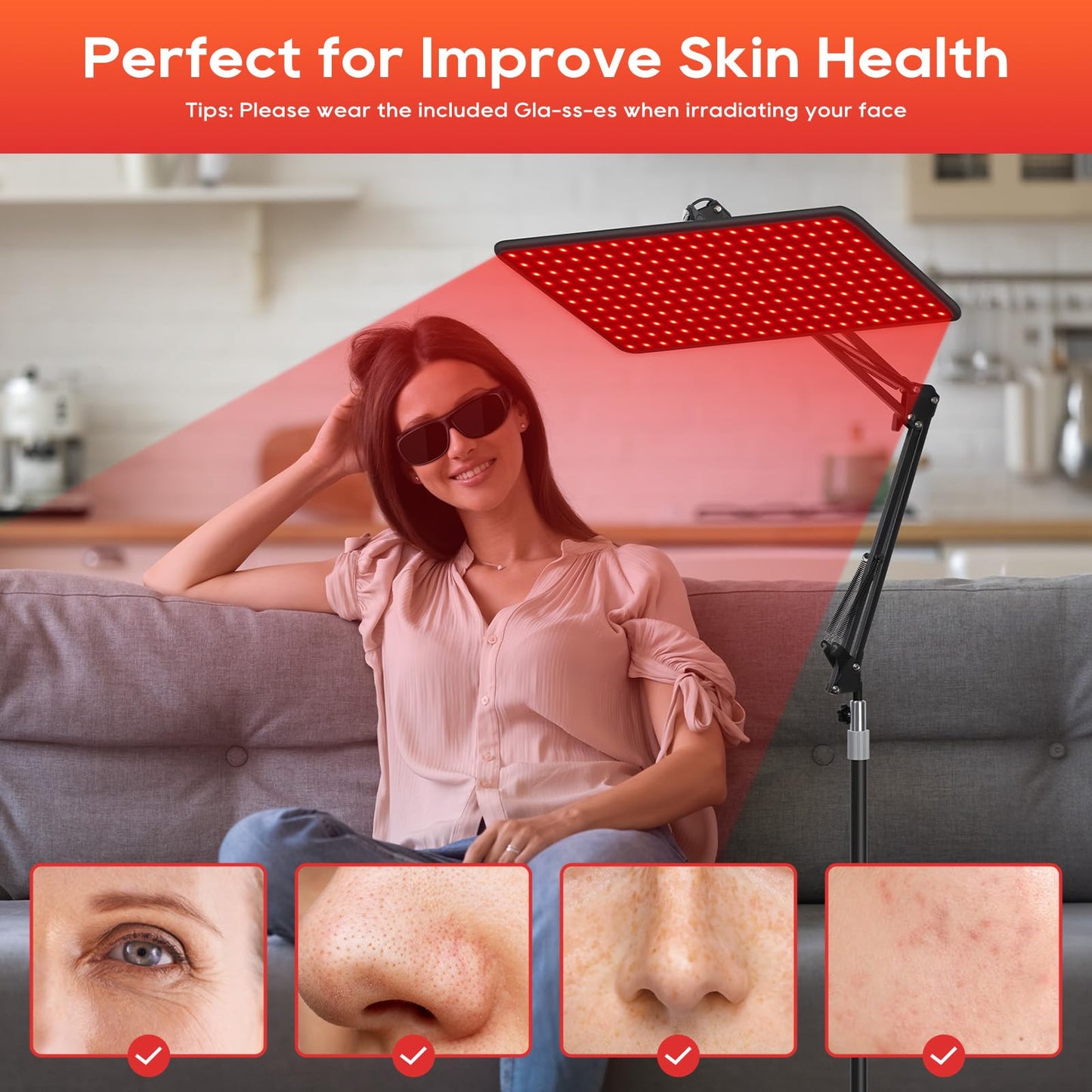 BEICHEN Red Light Therapy for Body and Face - FitLife - WellnessOasis