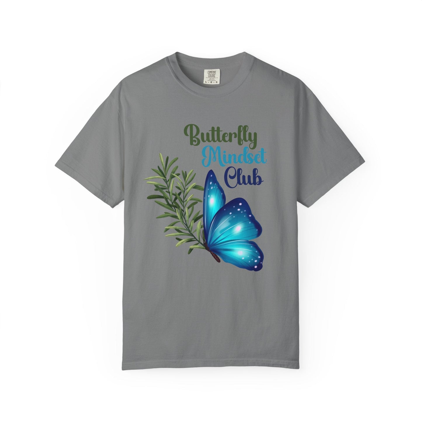 Butterfly Mindset Club T-shirt - FitLife - WellnessOasis