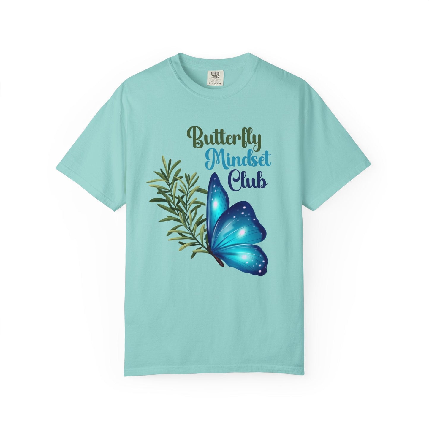 Butterfly Mindset Club T-shirt - FitLife - WellnessOasis