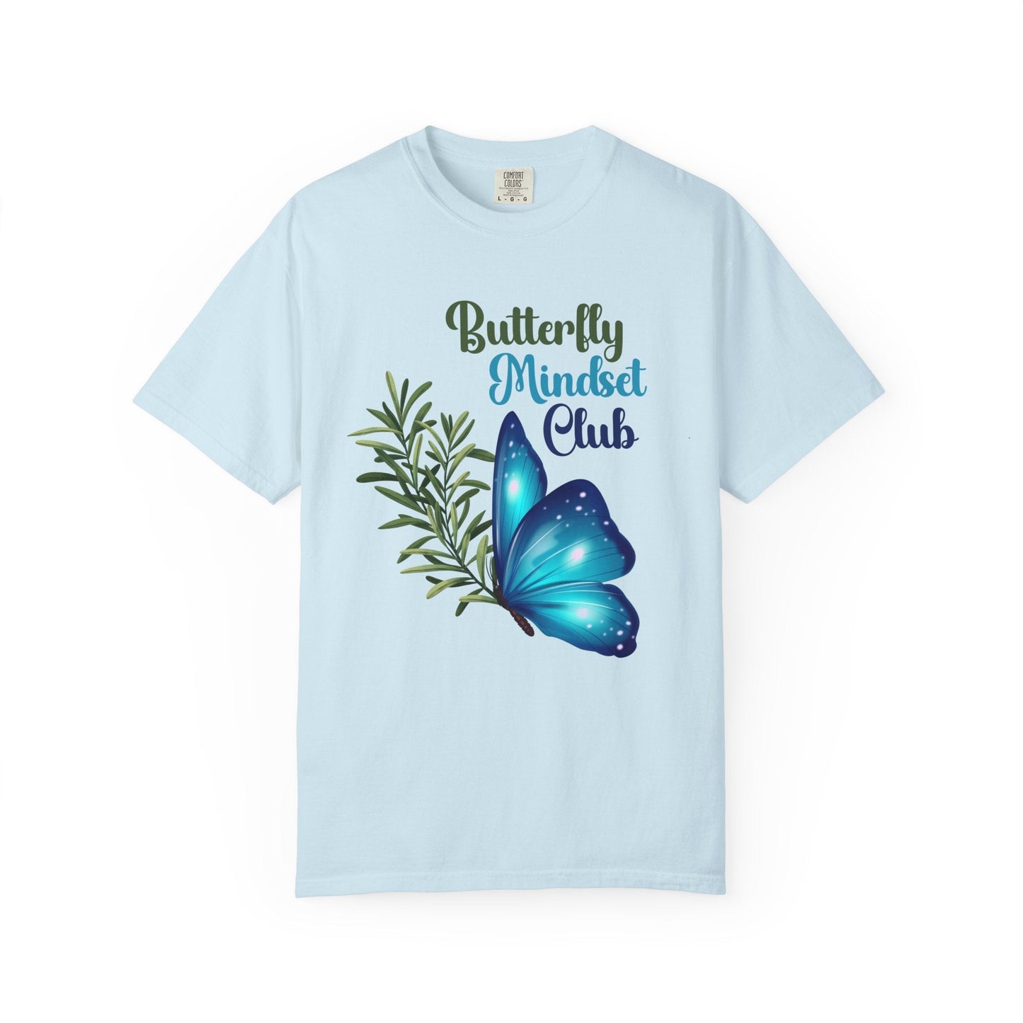 Butterfly Mindset Club T-shirt - FitLife - WellnessOasis