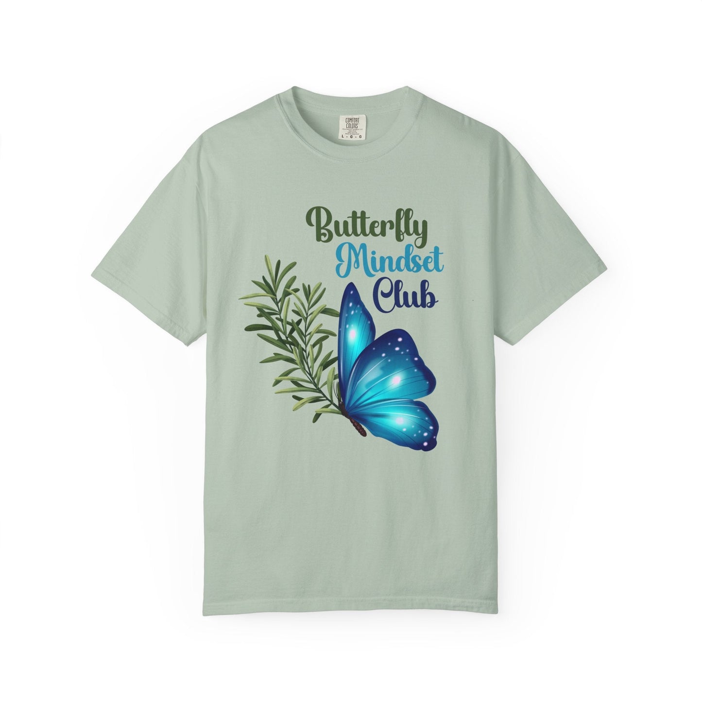 Butterfly Mindset Club T-shirt - FitLife - WellnessOasis