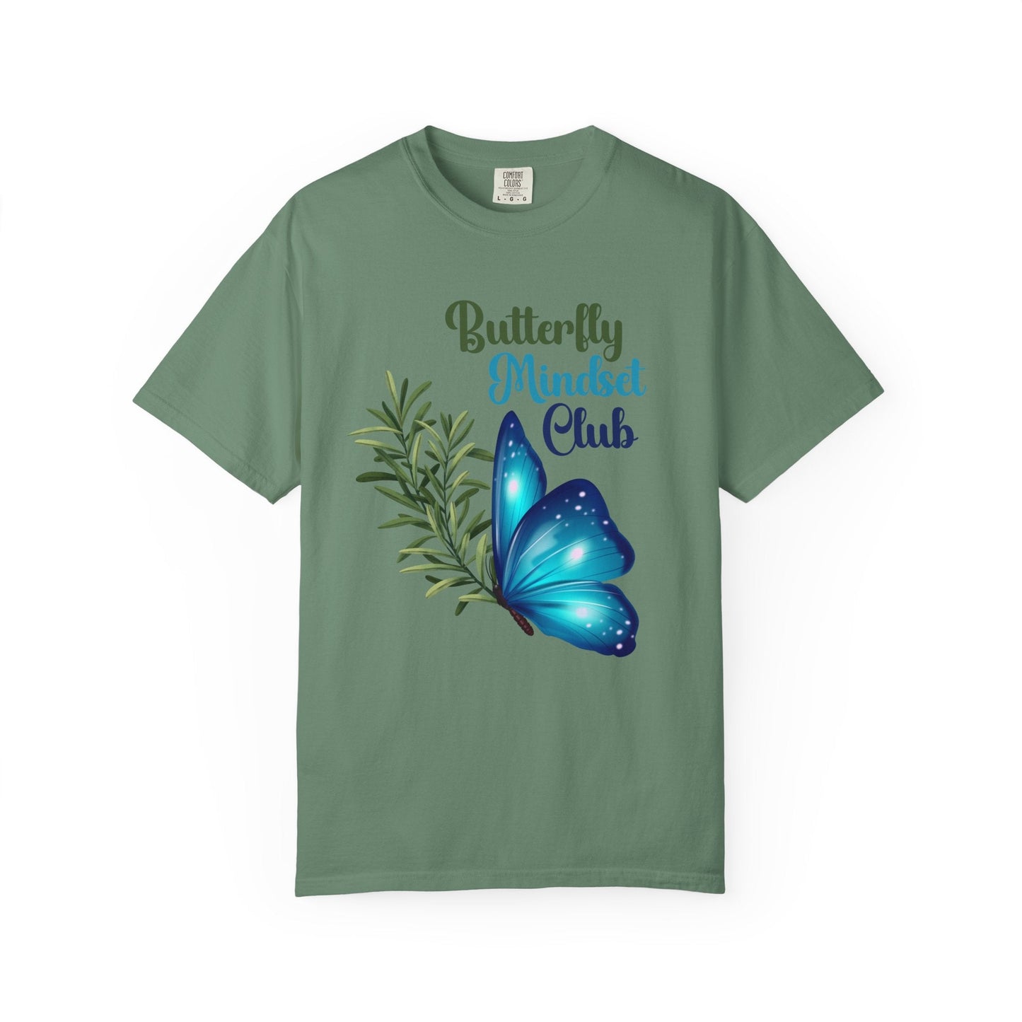 Butterfly Mindset Club T-shirt - FitLife - WellnessOasis