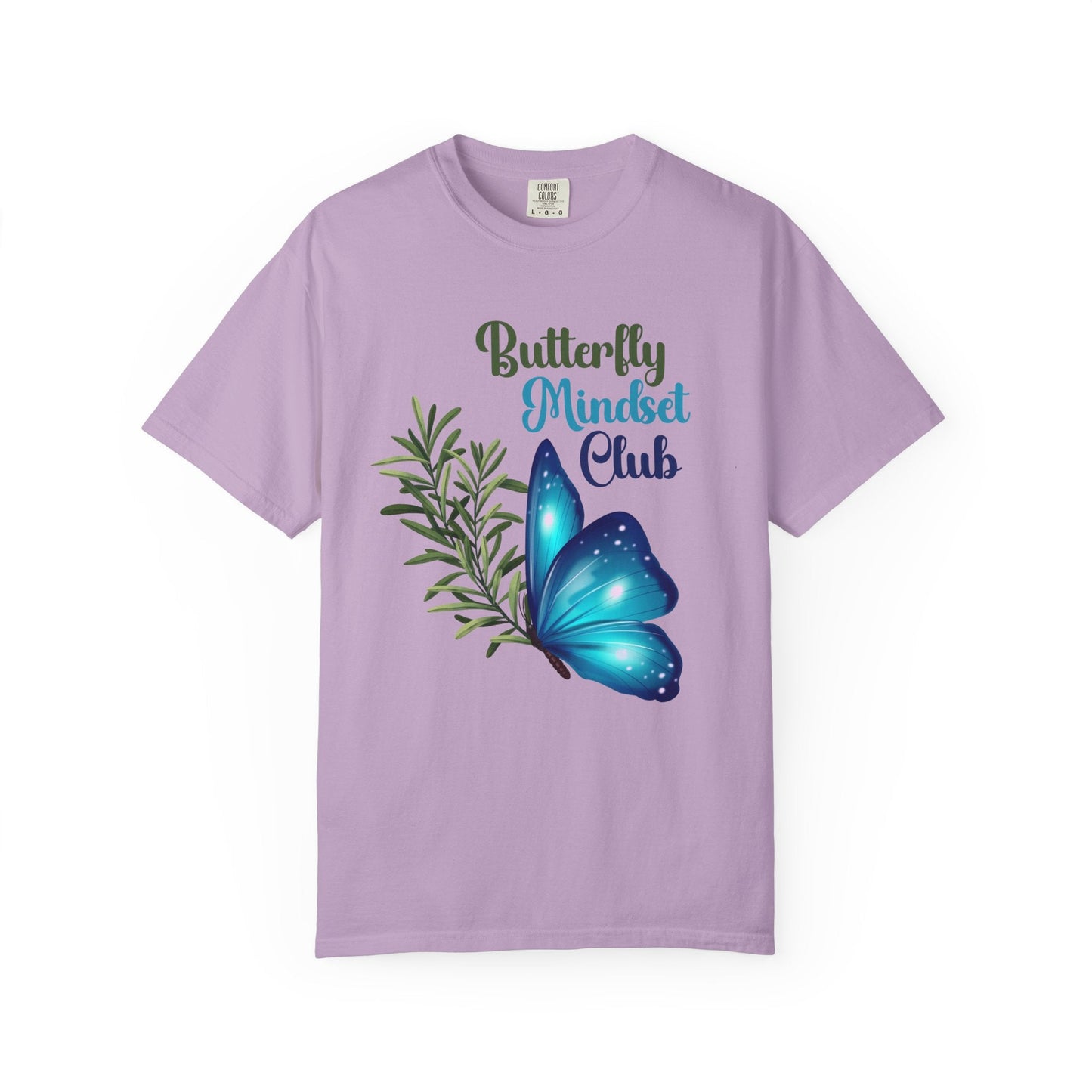 Butterfly Mindset Club T-shirt - FitLife - WellnessOasis