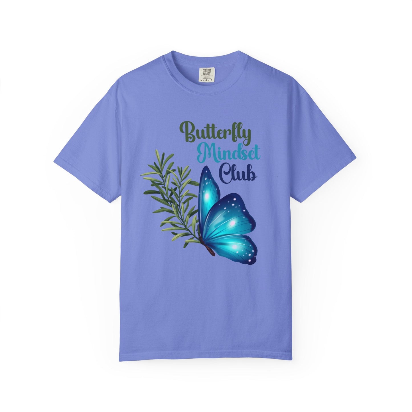 Butterfly Mindset Club T-shirt - FitLife - WellnessOasis