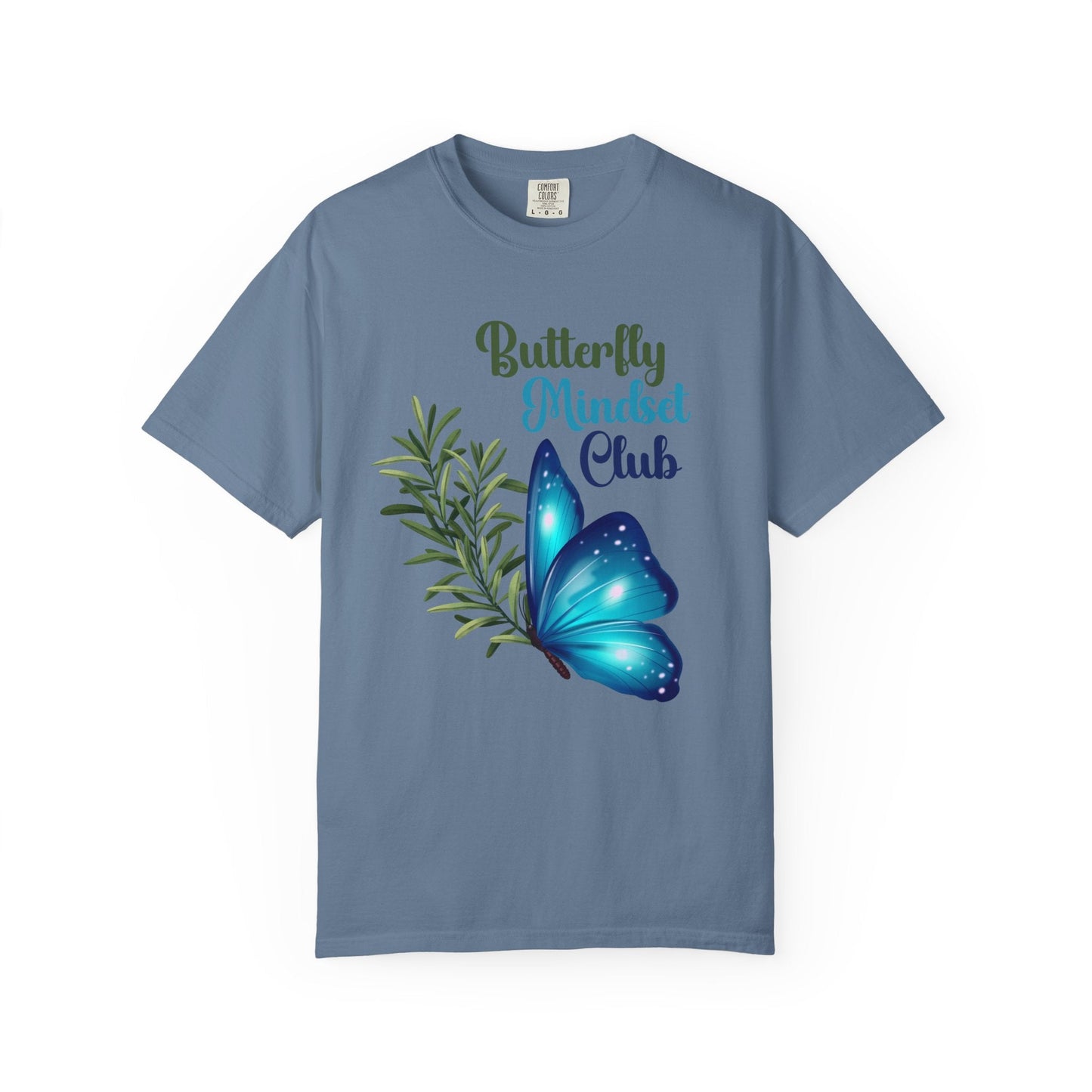 Butterfly Mindset Club T-shirt - FitLife - WellnessOasis