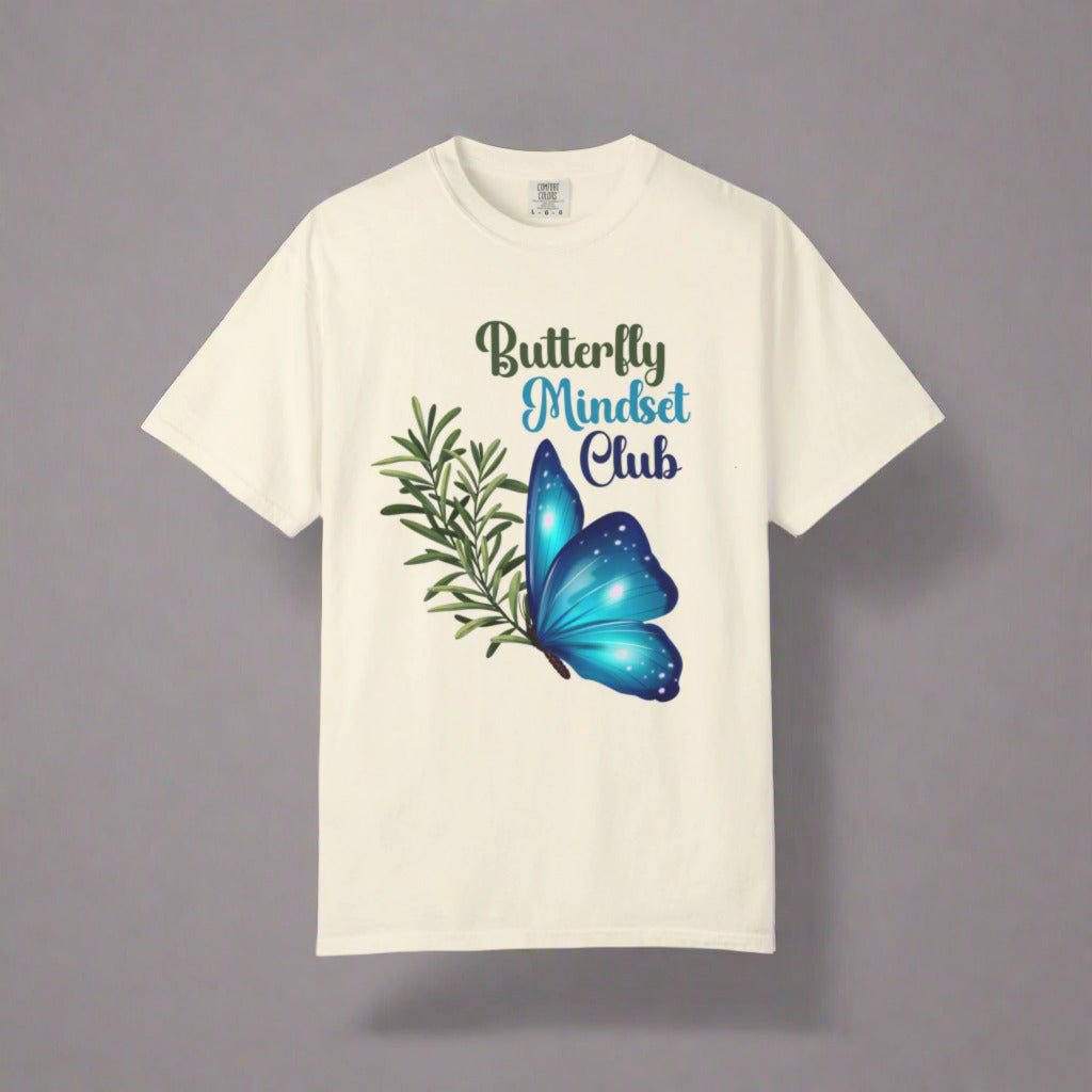 Butterfly Mindset Club T-shirt - FitLife - WellnessOasis
