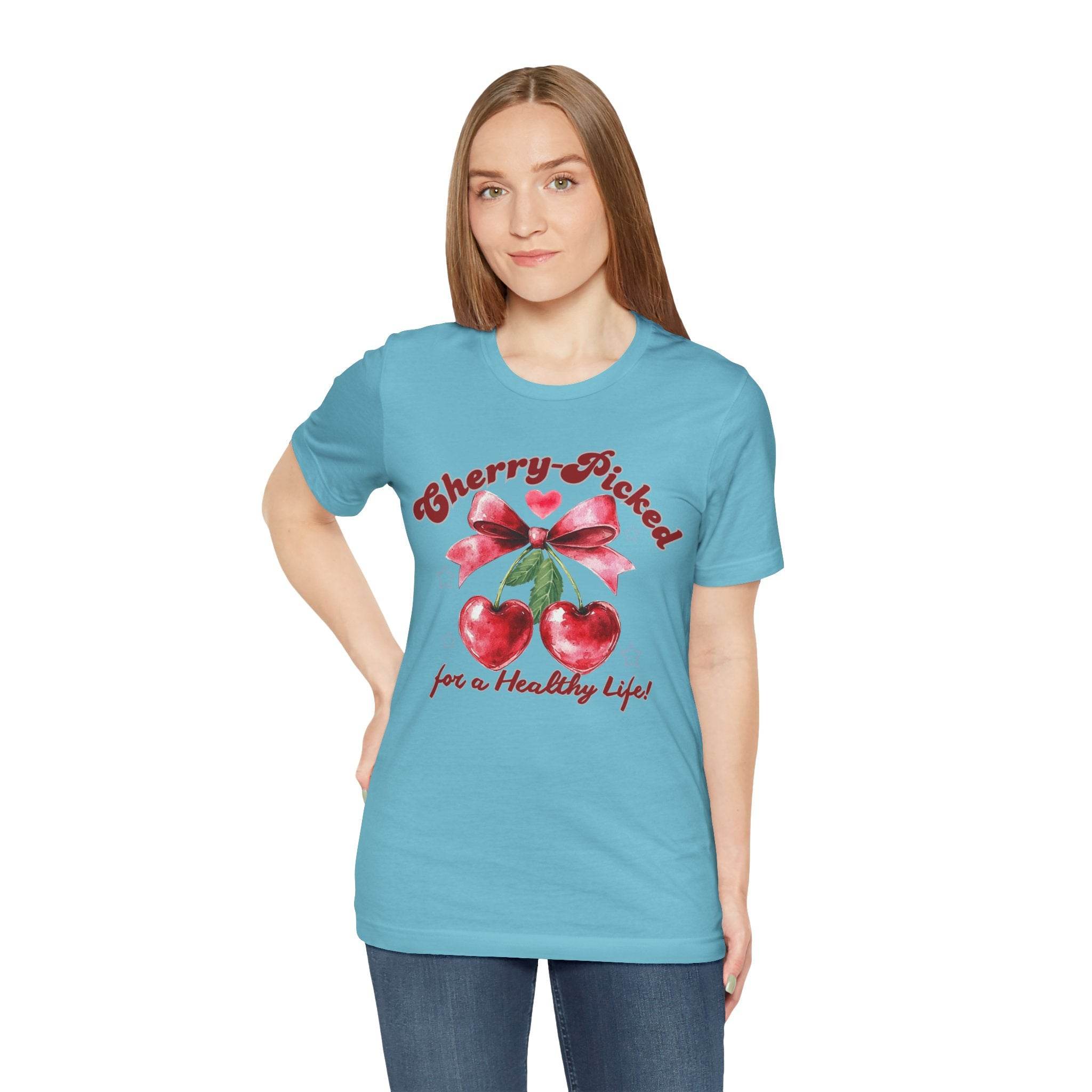 Cherry - Picked Tee - FitLife - WellnessOasis
