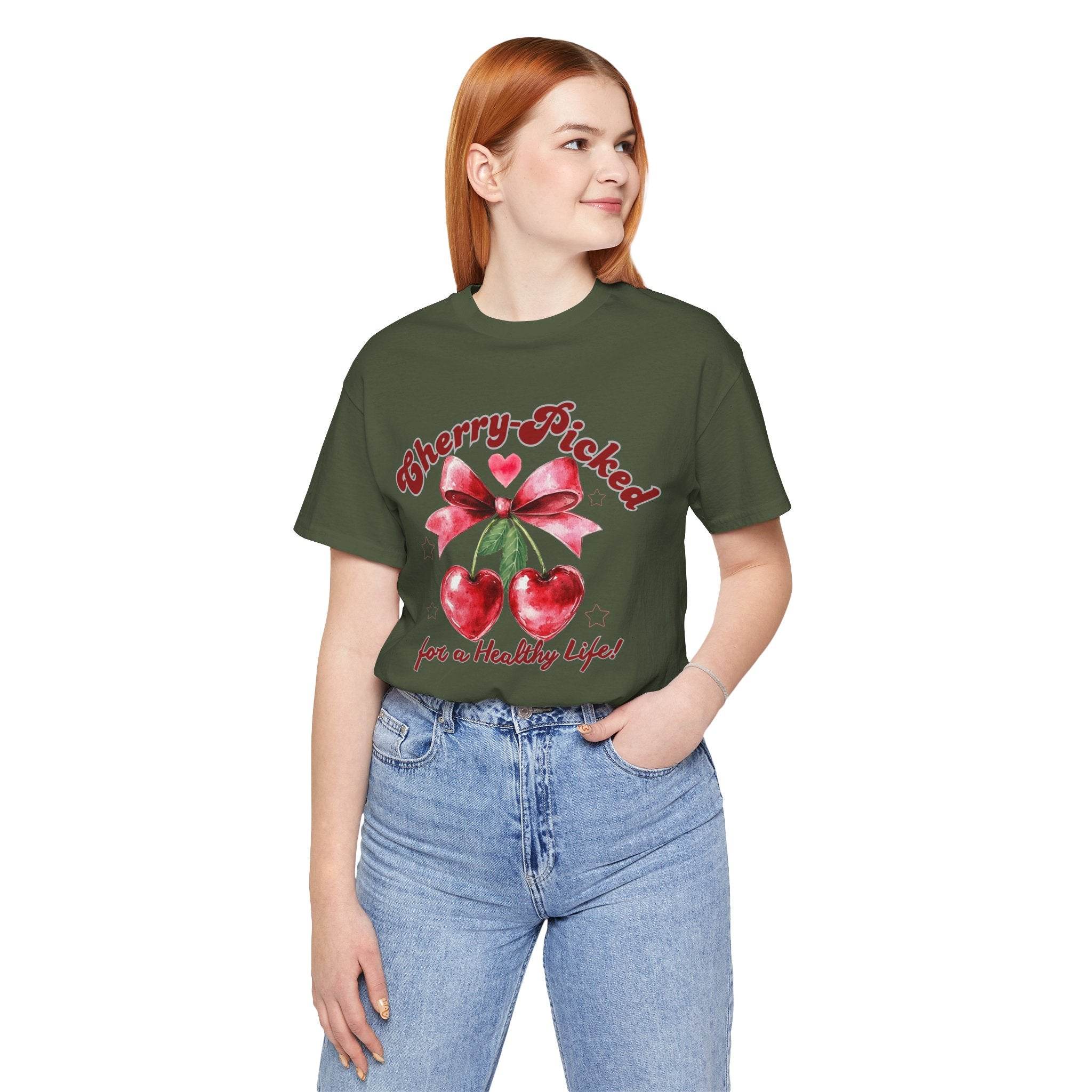 Cherry - Picked Tee - FitLife - WellnessOasis