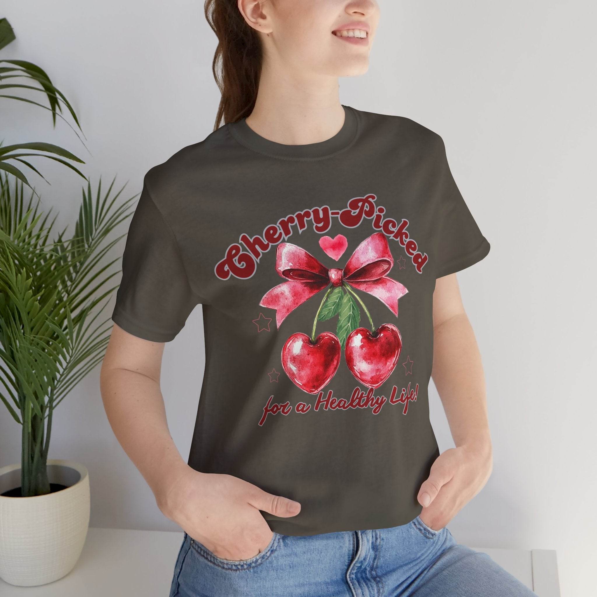 Cherry - Picked Tee - FitLife - WellnessOasis