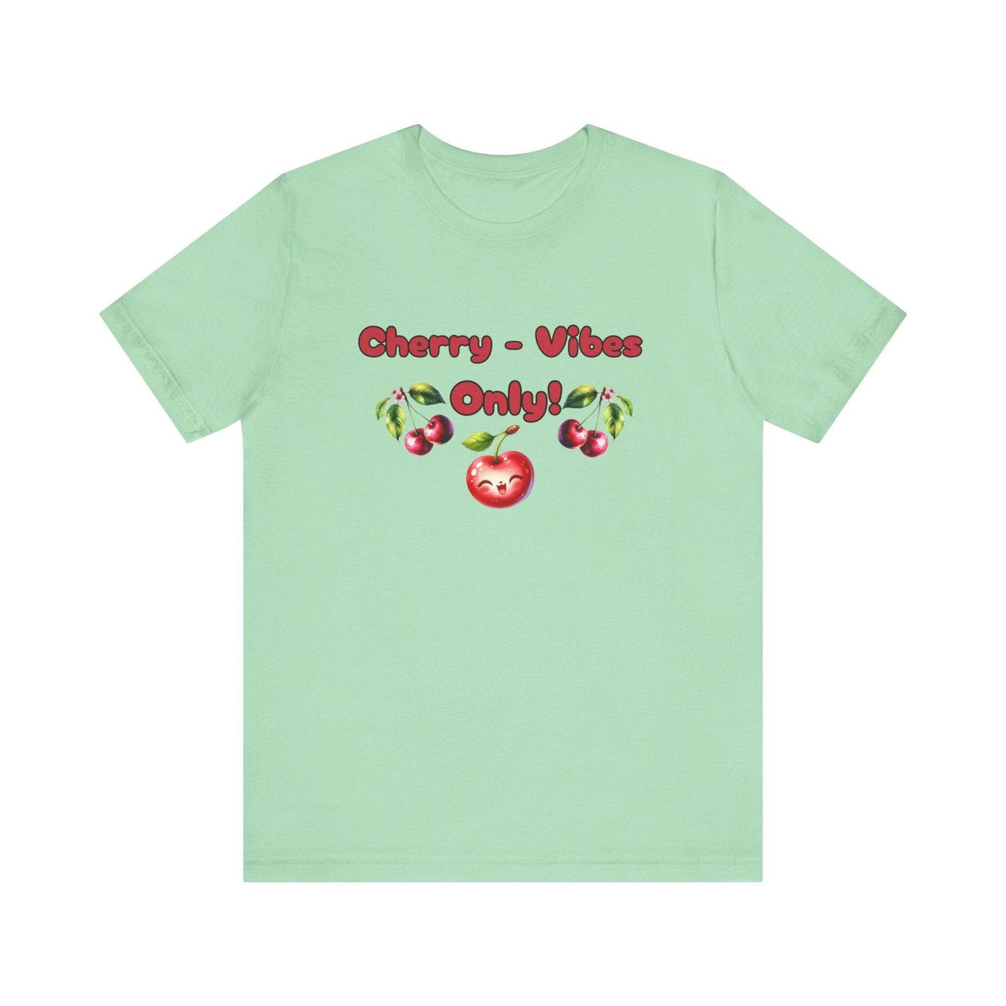 Cherry Vibes - T-Shirt for Summer Celebrations - FitLife - WellnessOasis