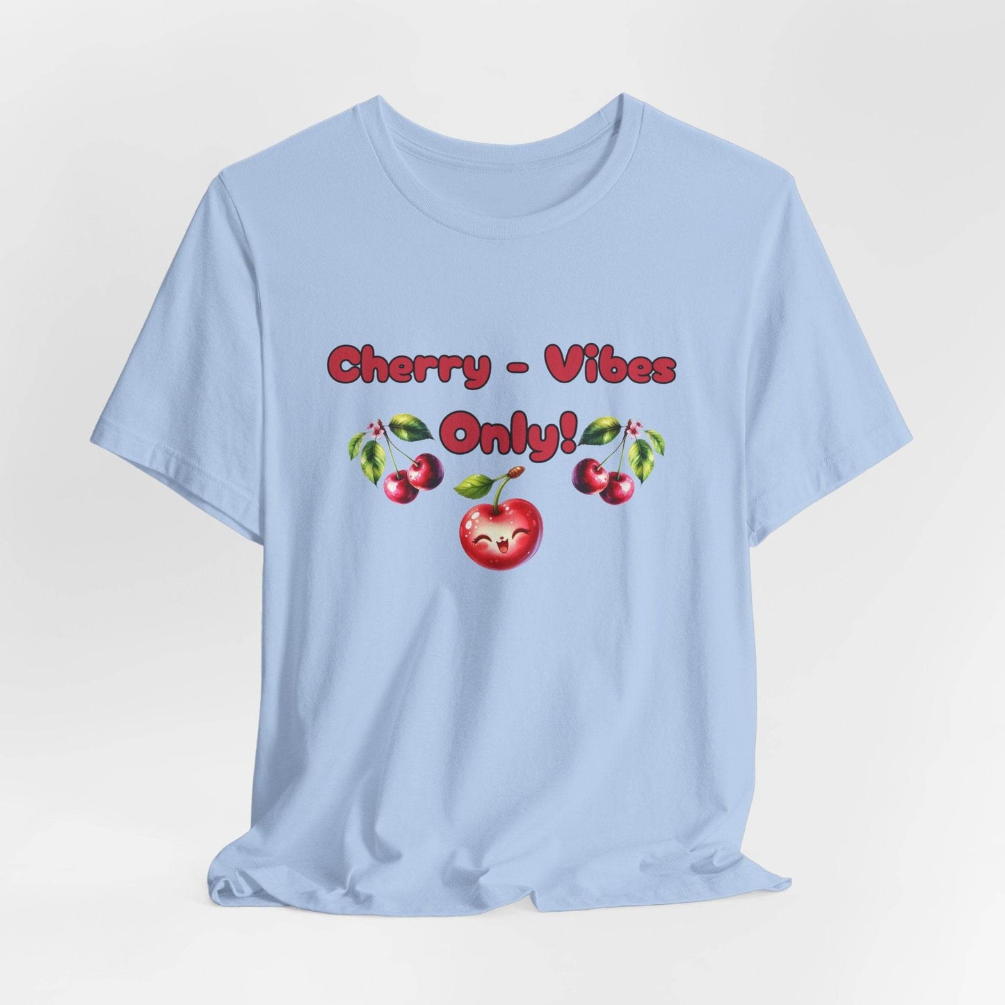 Cherry Vibes - T-Shirt for Summer Celebrations - FitLife - WellnessOasis