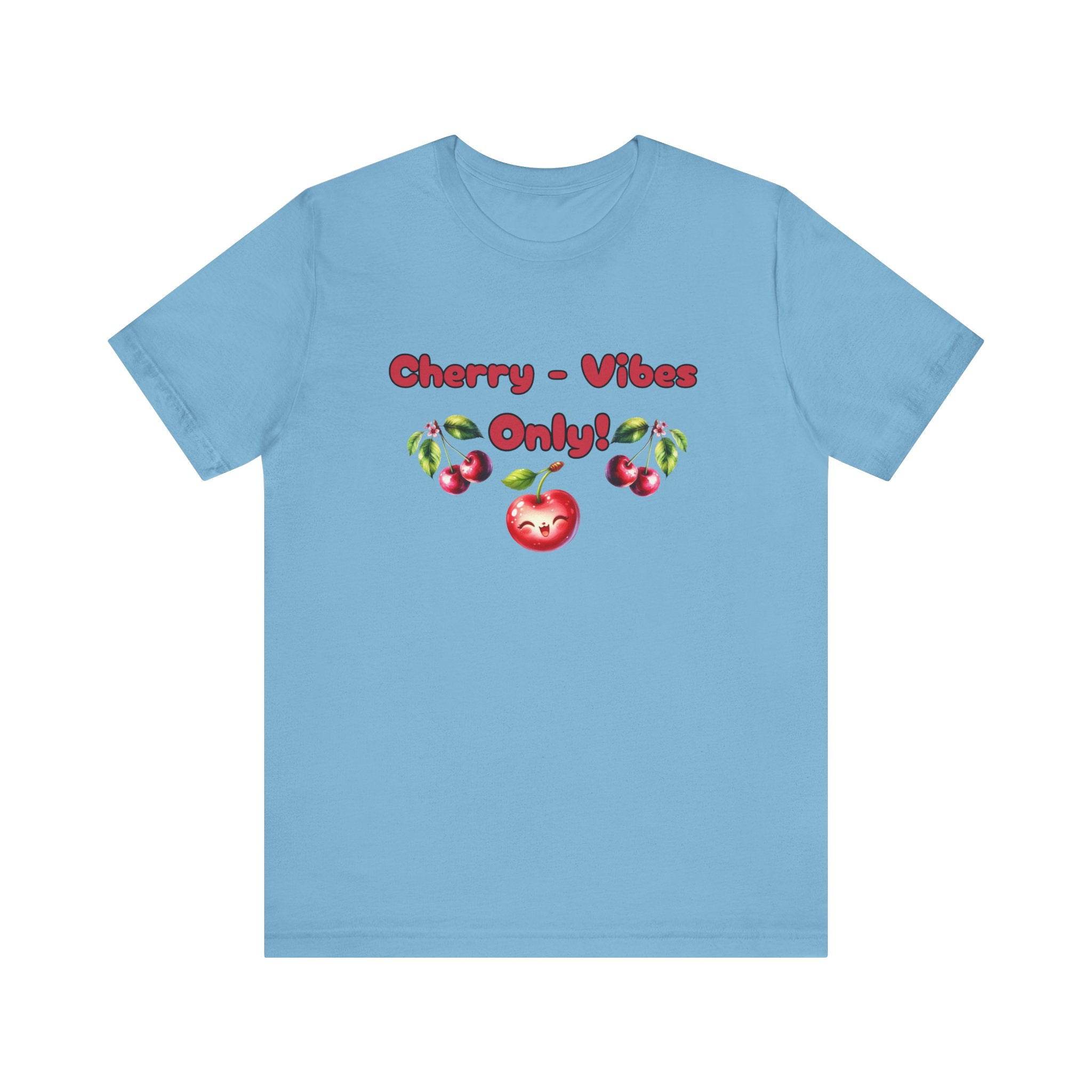 Cherry Vibes - T-Shirt for Summer Celebrations - FitLife - WellnessOasis