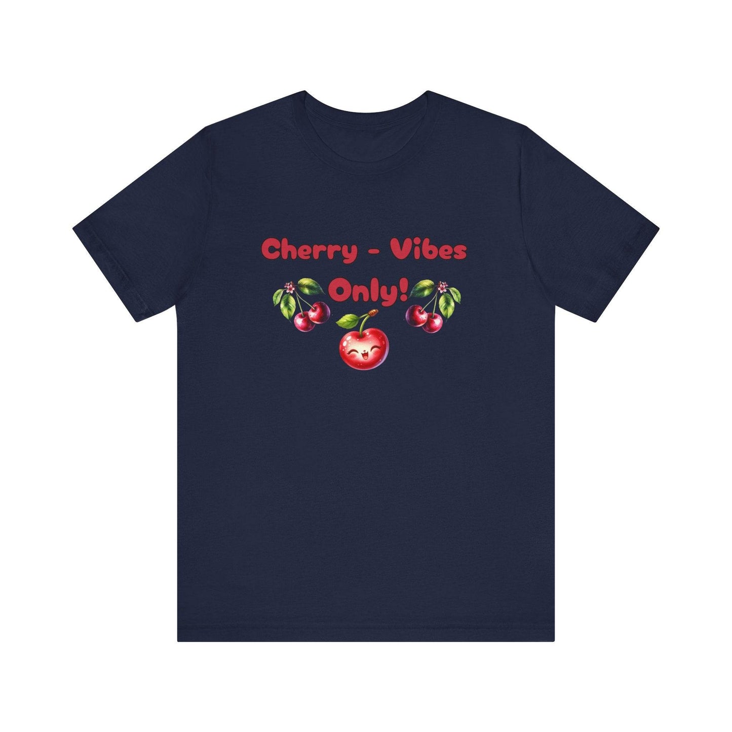 Cherry Vibes - T-Shirt for Summer Celebrations - FitLife - WellnessOasis