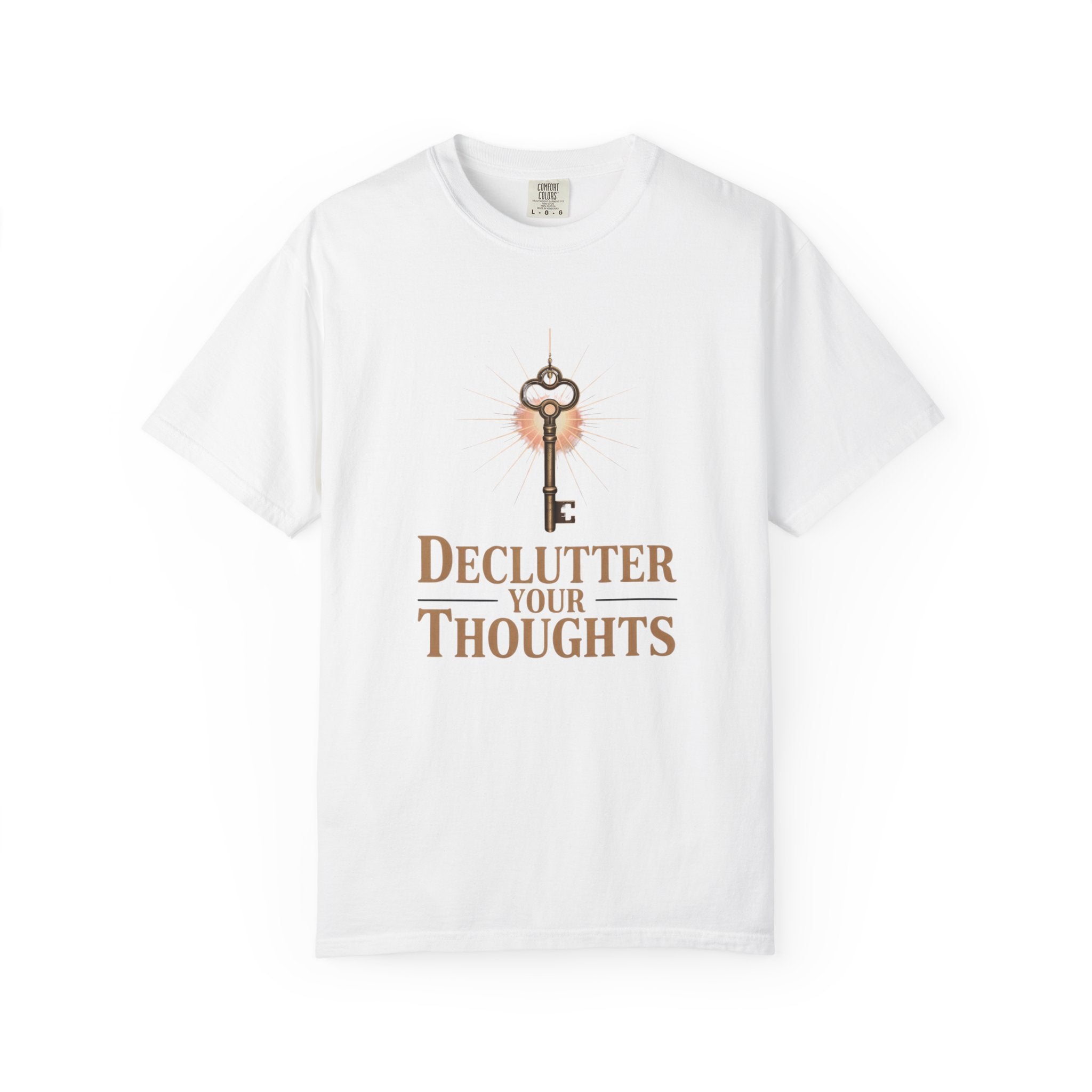 Declutter Your Thoughts T-Shirt – Mindfulness Shirt, Mental Health Tee - FitLife - WellnessOasis