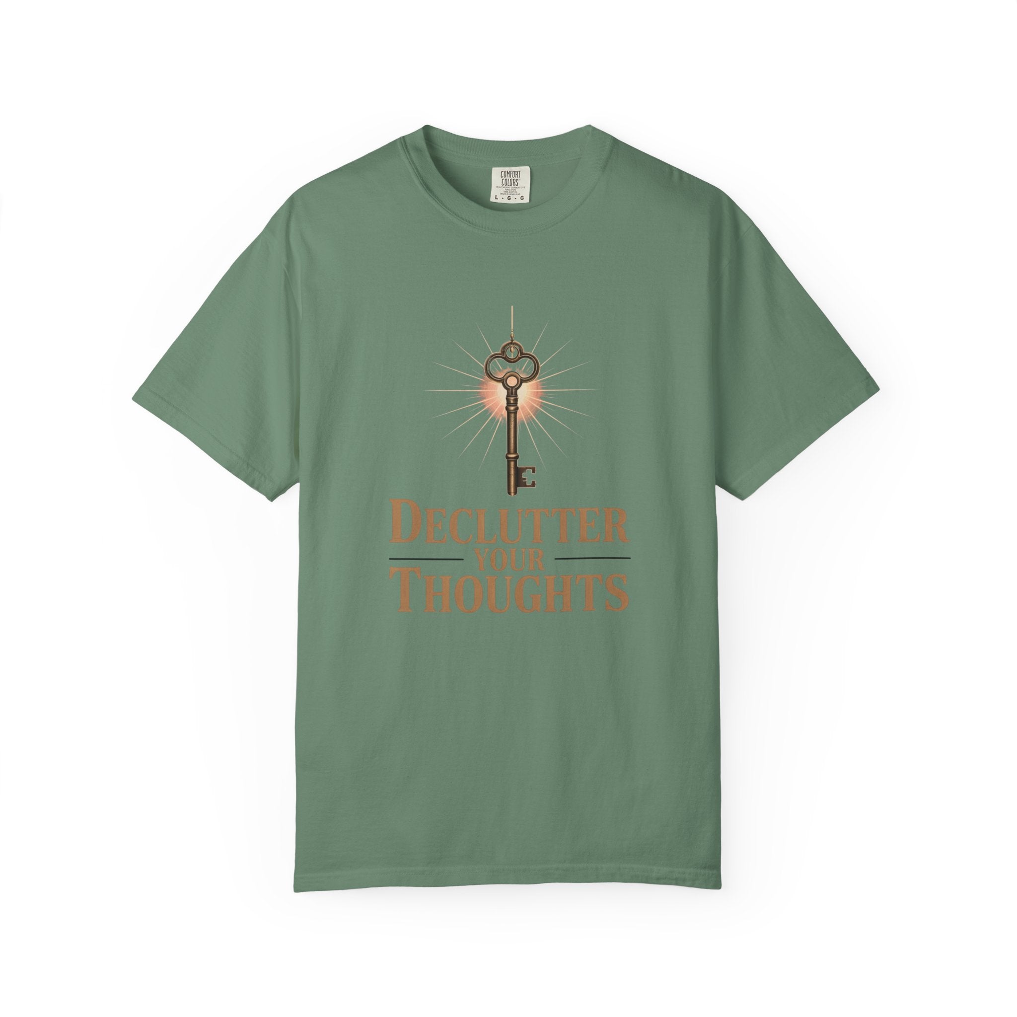 Declutter Your Thoughts T-Shirt – Mindfulness Shirt, Mental Health Tee - FitLife - WellnessOasis