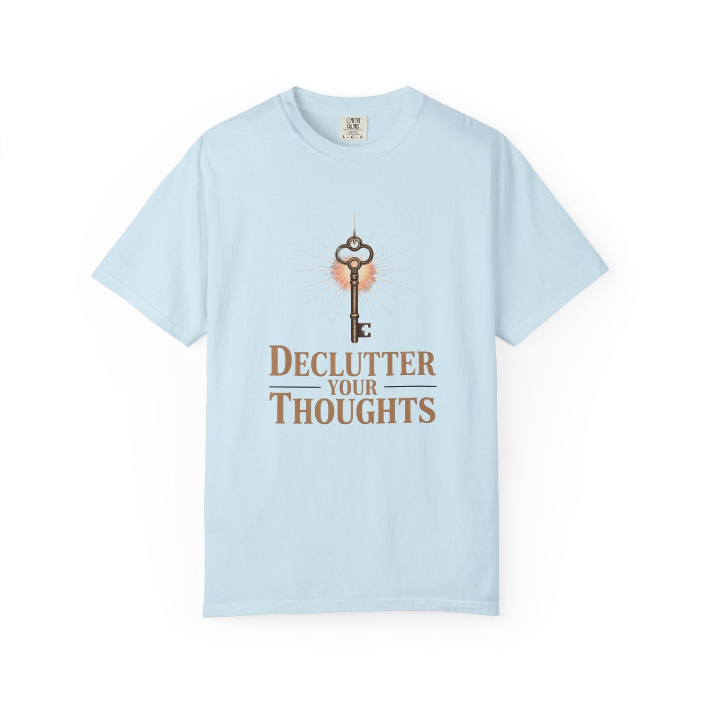 Declutter Your Thoughts T-Shirt – Mindfulness Shirt, Mental Health Tee - FitLife - WellnessOasis