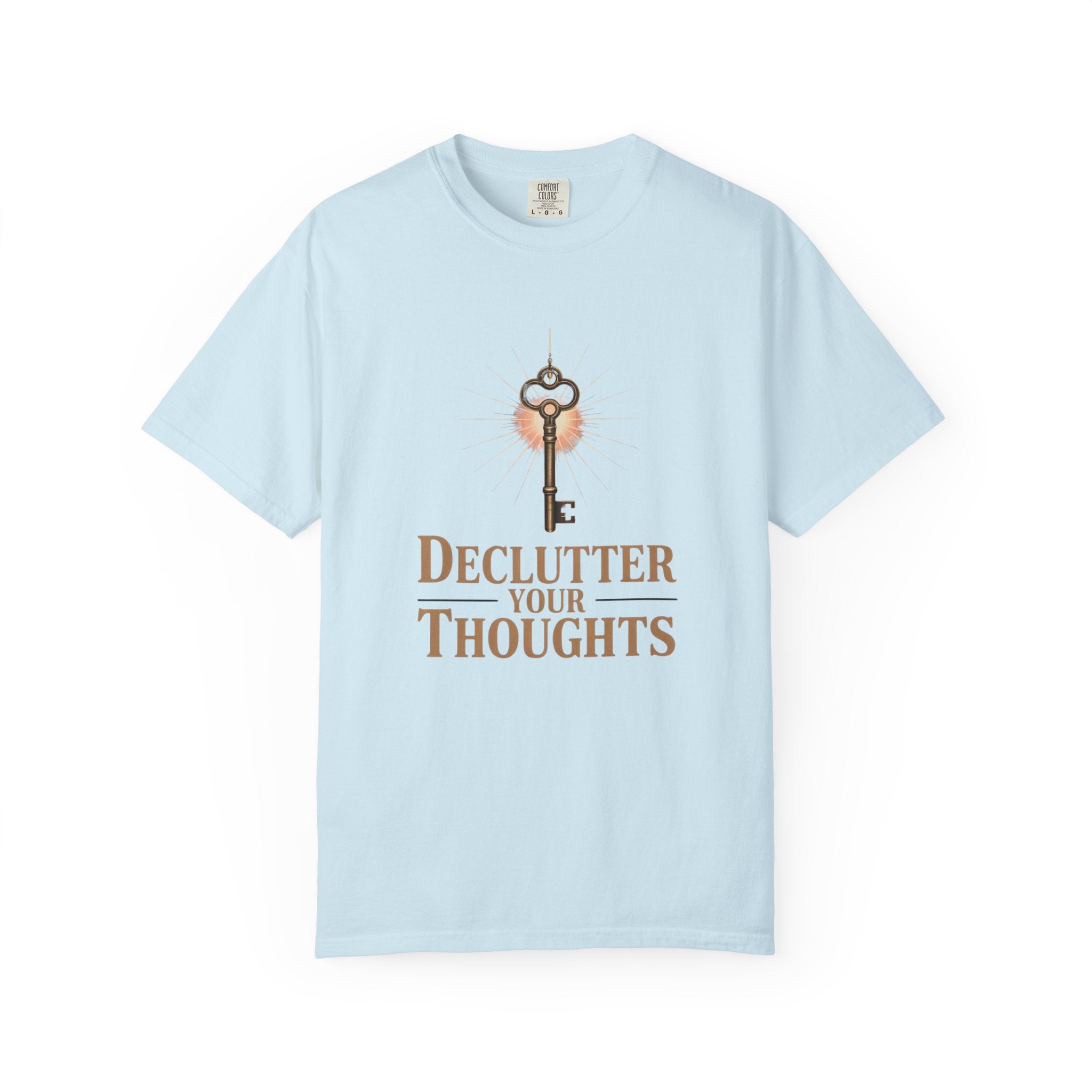 Declutter Your Thoughts T-Shirt – Mindfulness Shirt, Mental Health Tee - FitLife - WellnessOasis