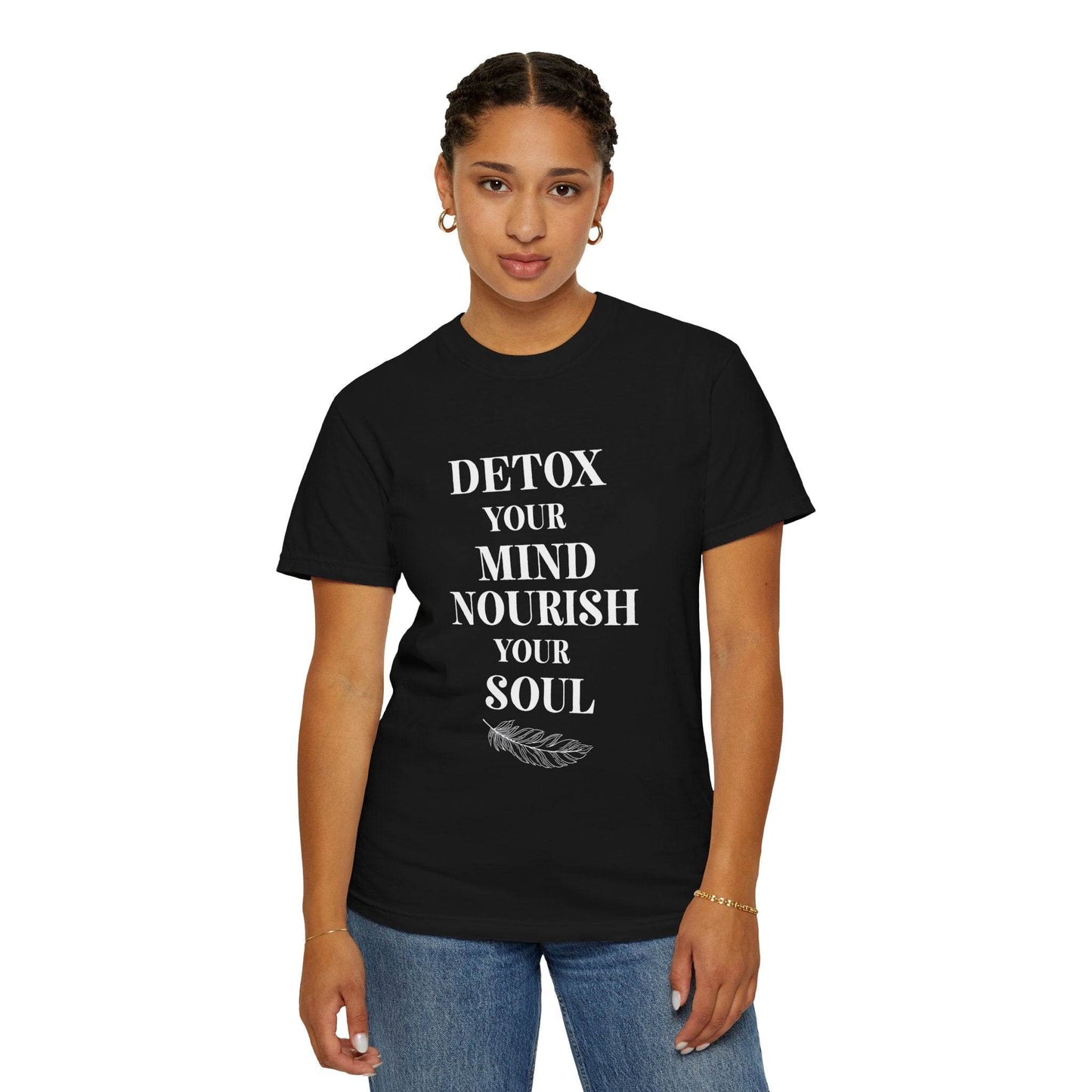 Detox Your Mind T-shirt– Wellness & Mindfulness Tee - FitLife - WellnessOasis