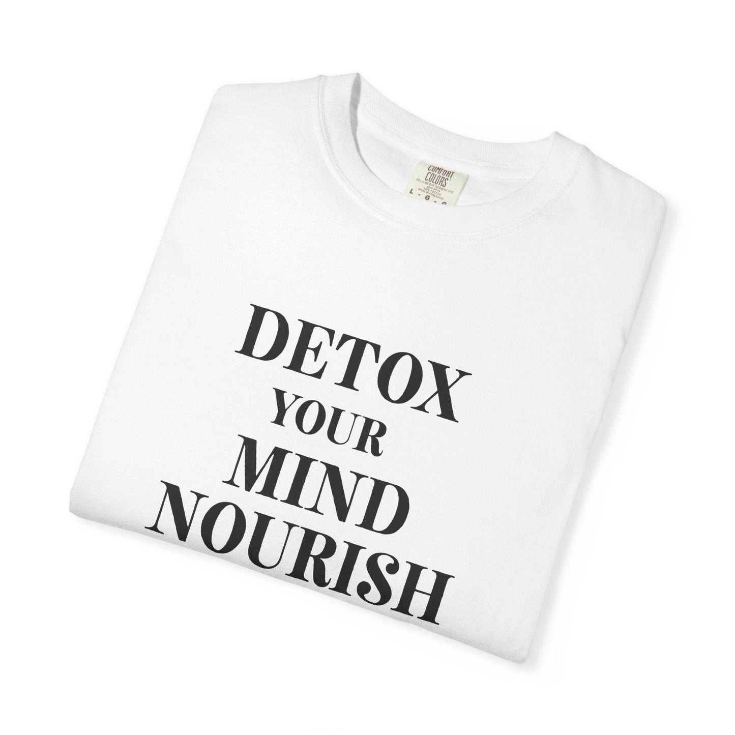 Detox Your Mind T-shirt– Wellness & Mindfulness Tee - FitLife - WellnessOasis