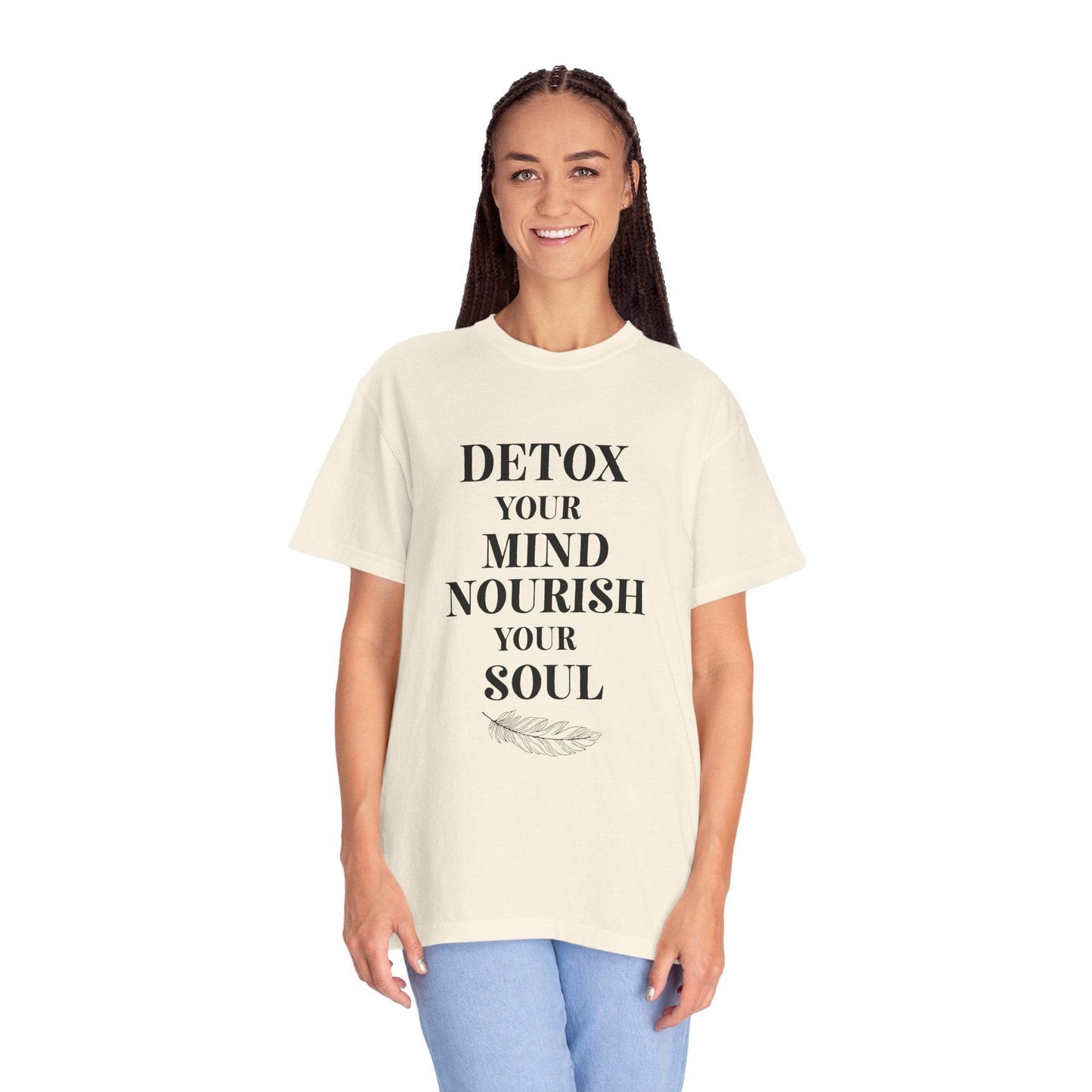 Detox Your Mind T-shirt– Wellness & Mindfulness Tee - FitLife - WellnessOasis