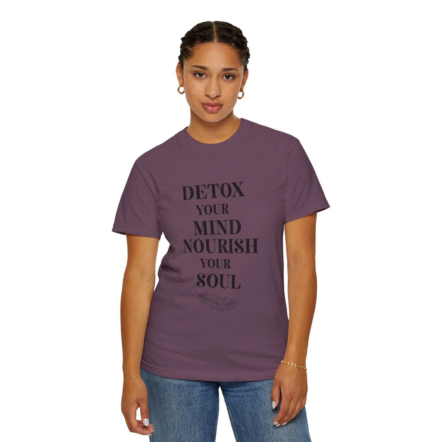 Detox Your Mind T-shirt– Wellness & Mindfulness Tee - FitLife - WellnessOasis