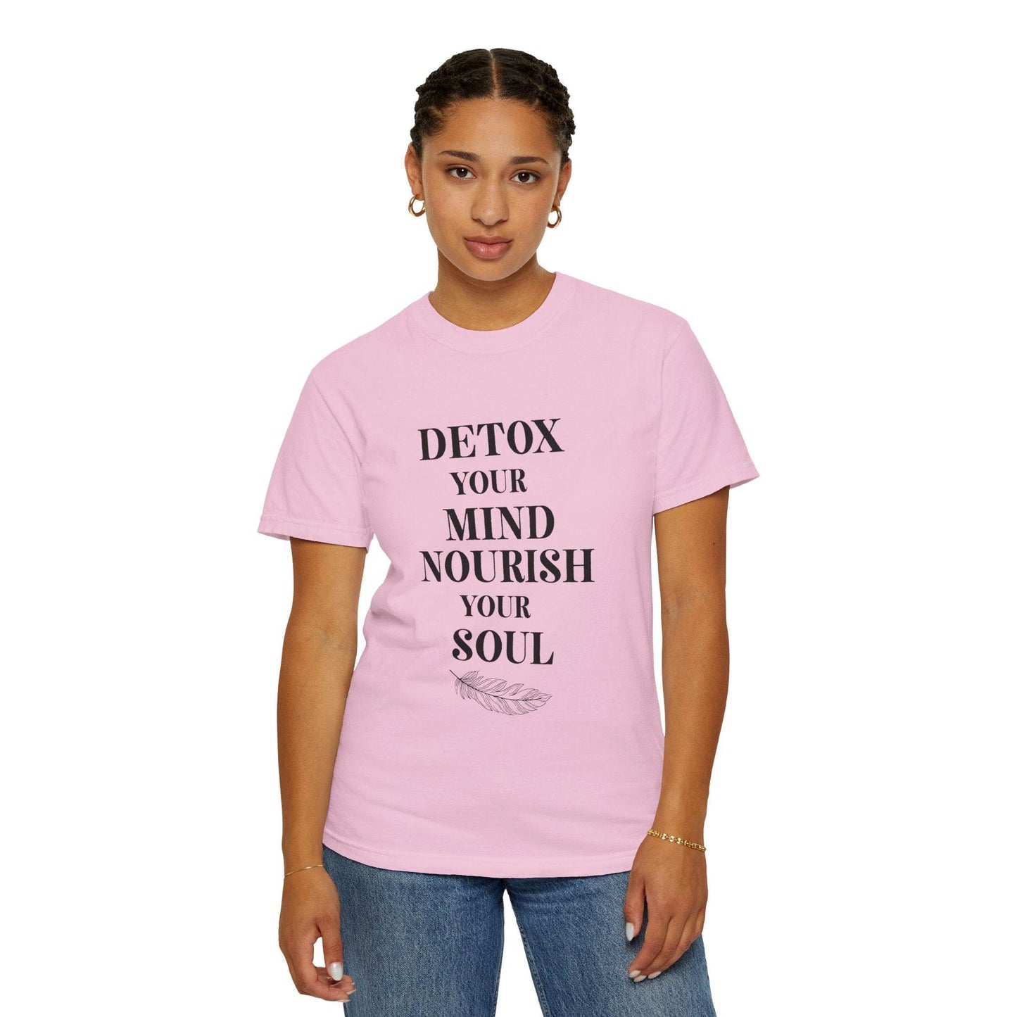Detox Your Mind T-shirt– Wellness & Mindfulness Tee - FitLife - WellnessOasis