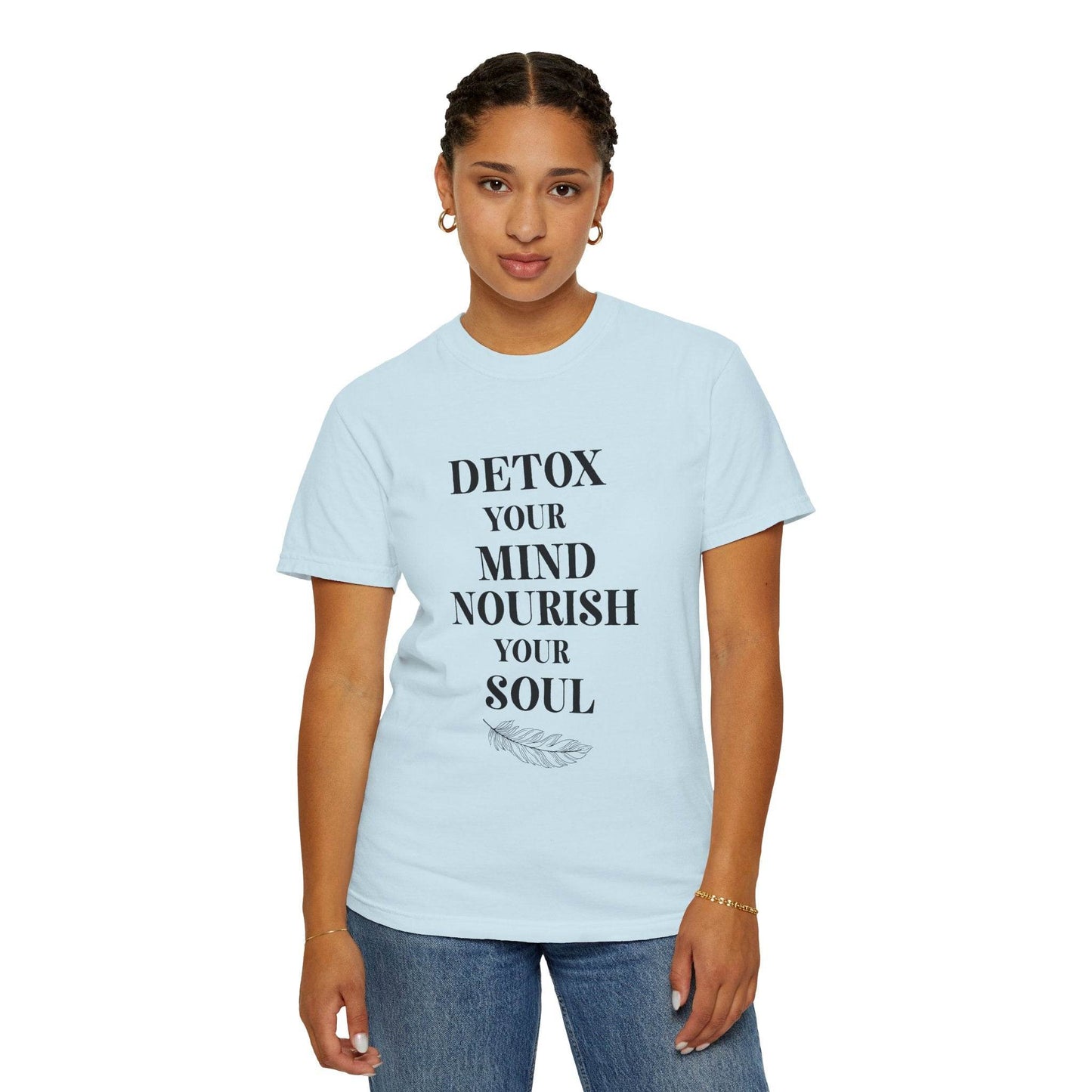 Detox Your Mind T-shirt– Wellness & Mindfulness Tee - FitLife - WellnessOasis