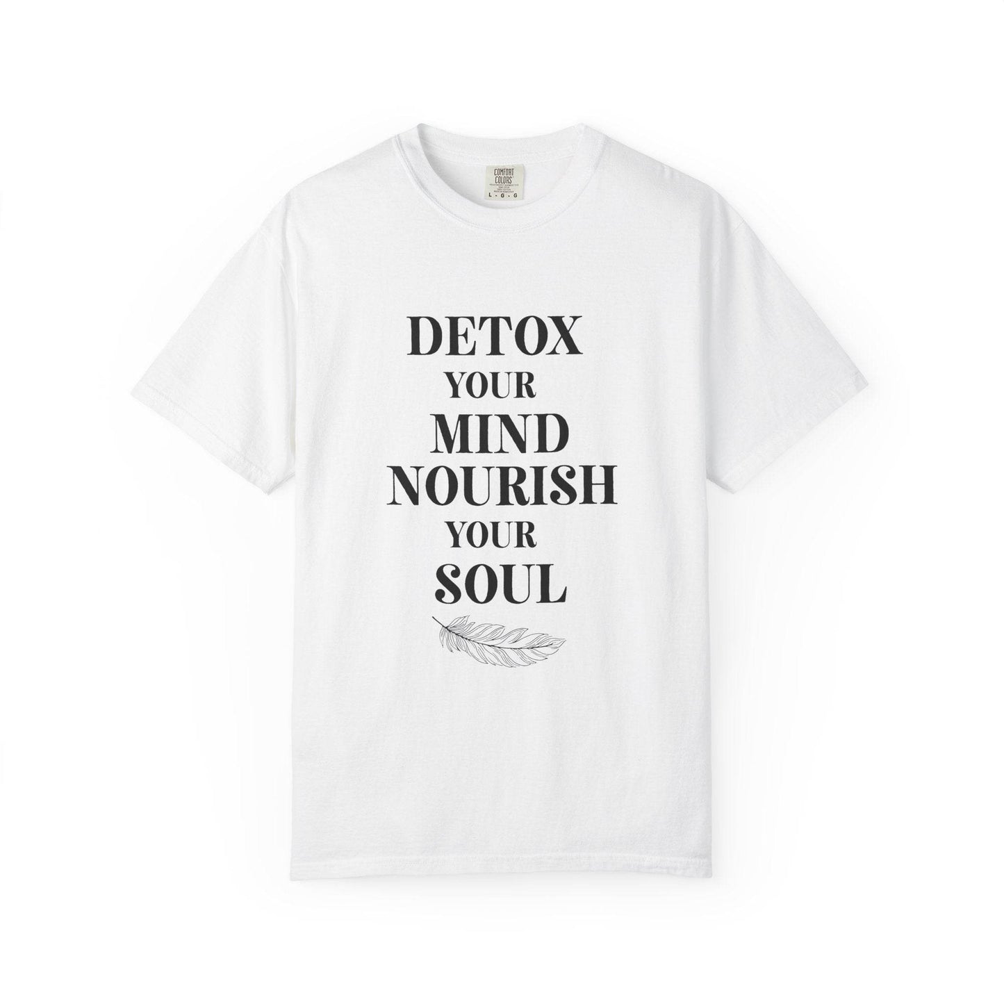 Detox Your Mind T-shirt– Wellness & Mindfulness Tee - FitLife - WellnessOasis