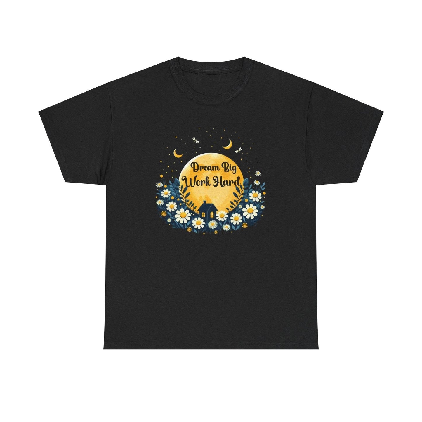 Dream Big Work Hard Tee - FitLife - WellnessOasis