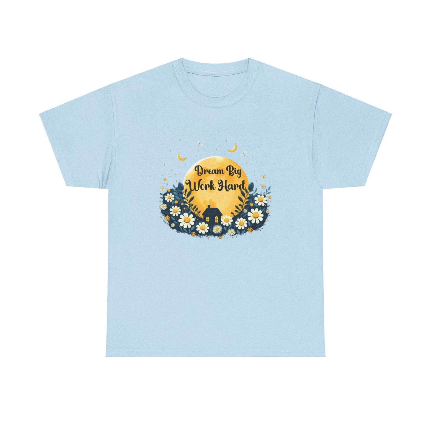 Dream Big Work Hard Tee - FitLife - WellnessOasis