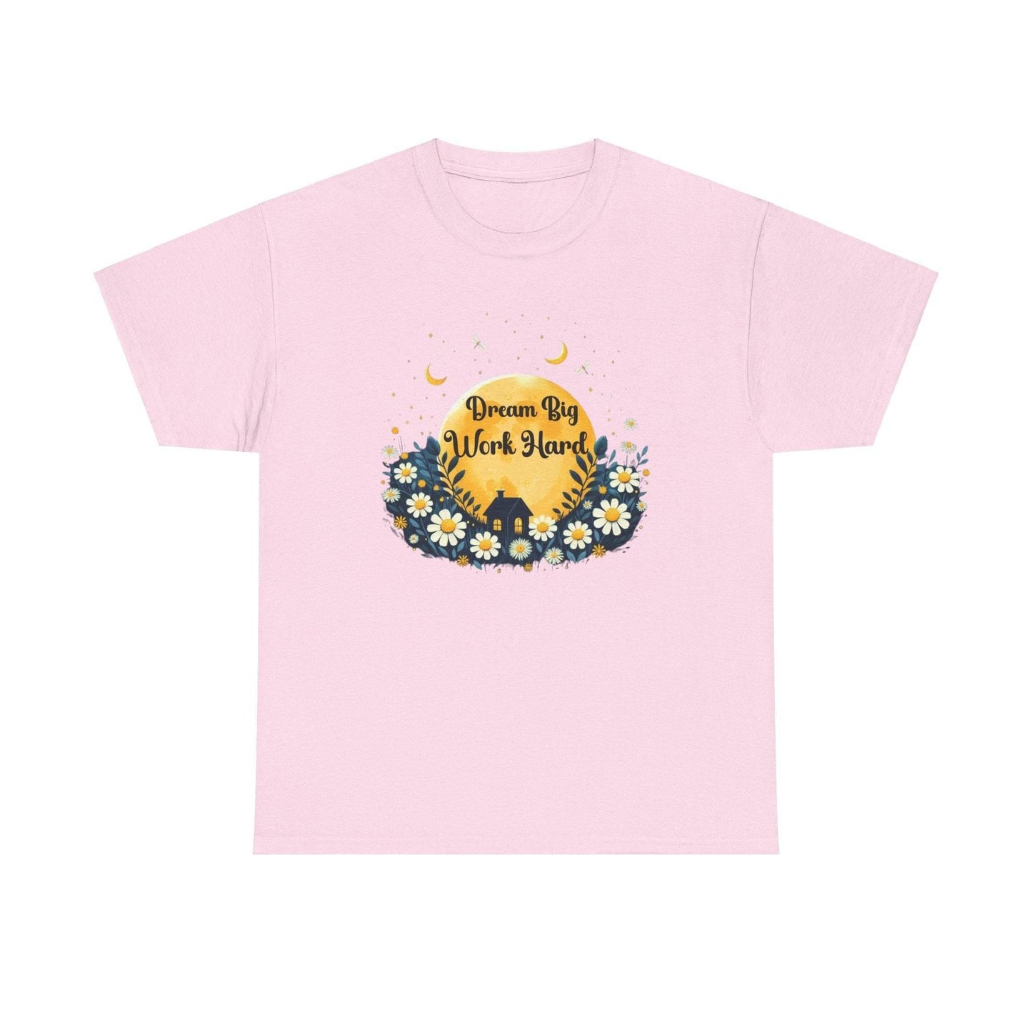 Dream Big Work Hard Tee - FitLife - WellnessOasis