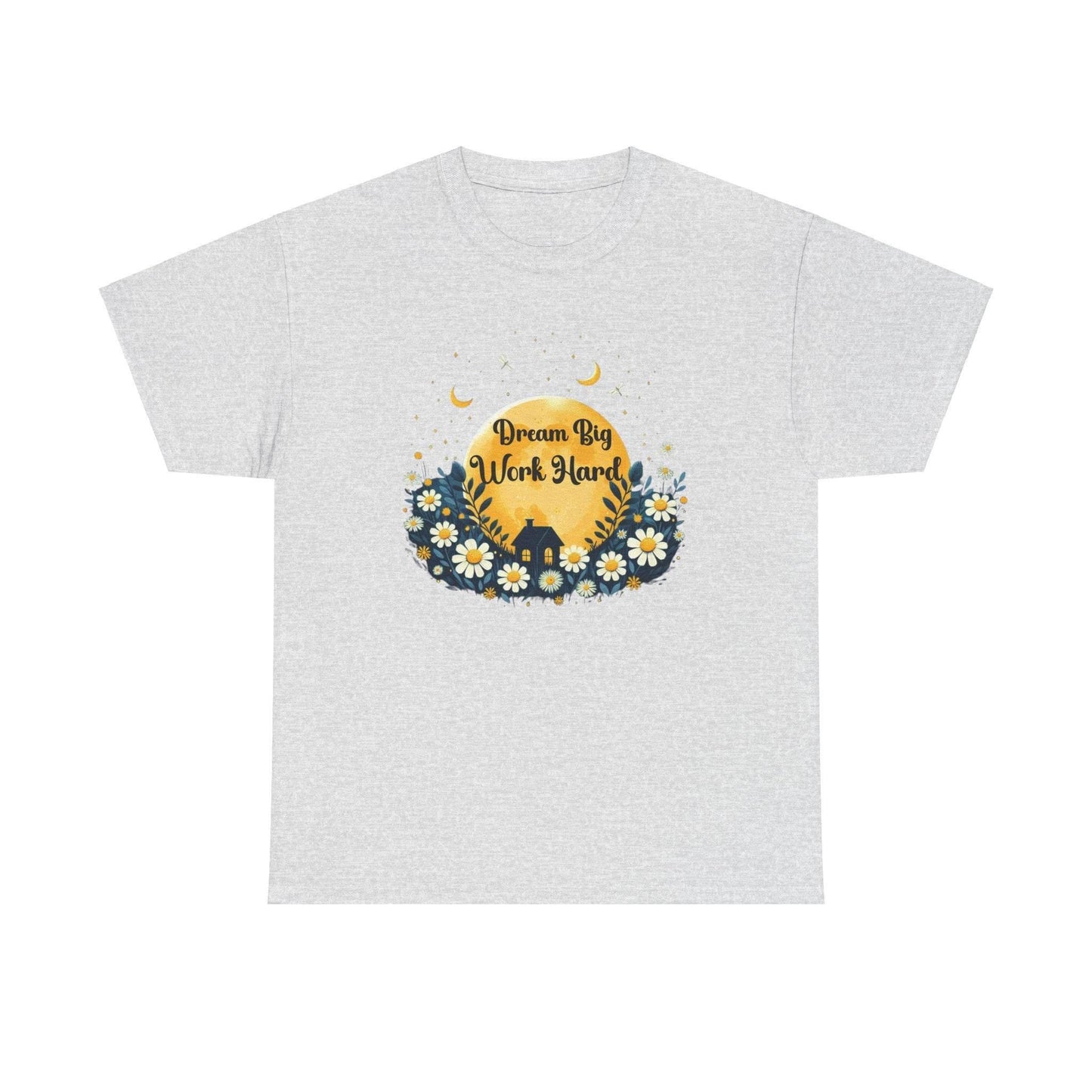 Dream Big Work Hard Tee - FitLife - WellnessOasis