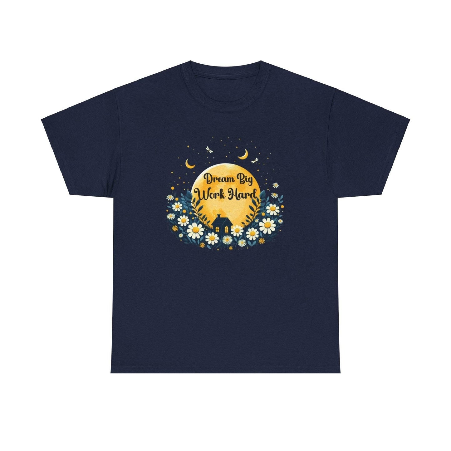Dream Big Work Hard Tee - FitLife - WellnessOasis