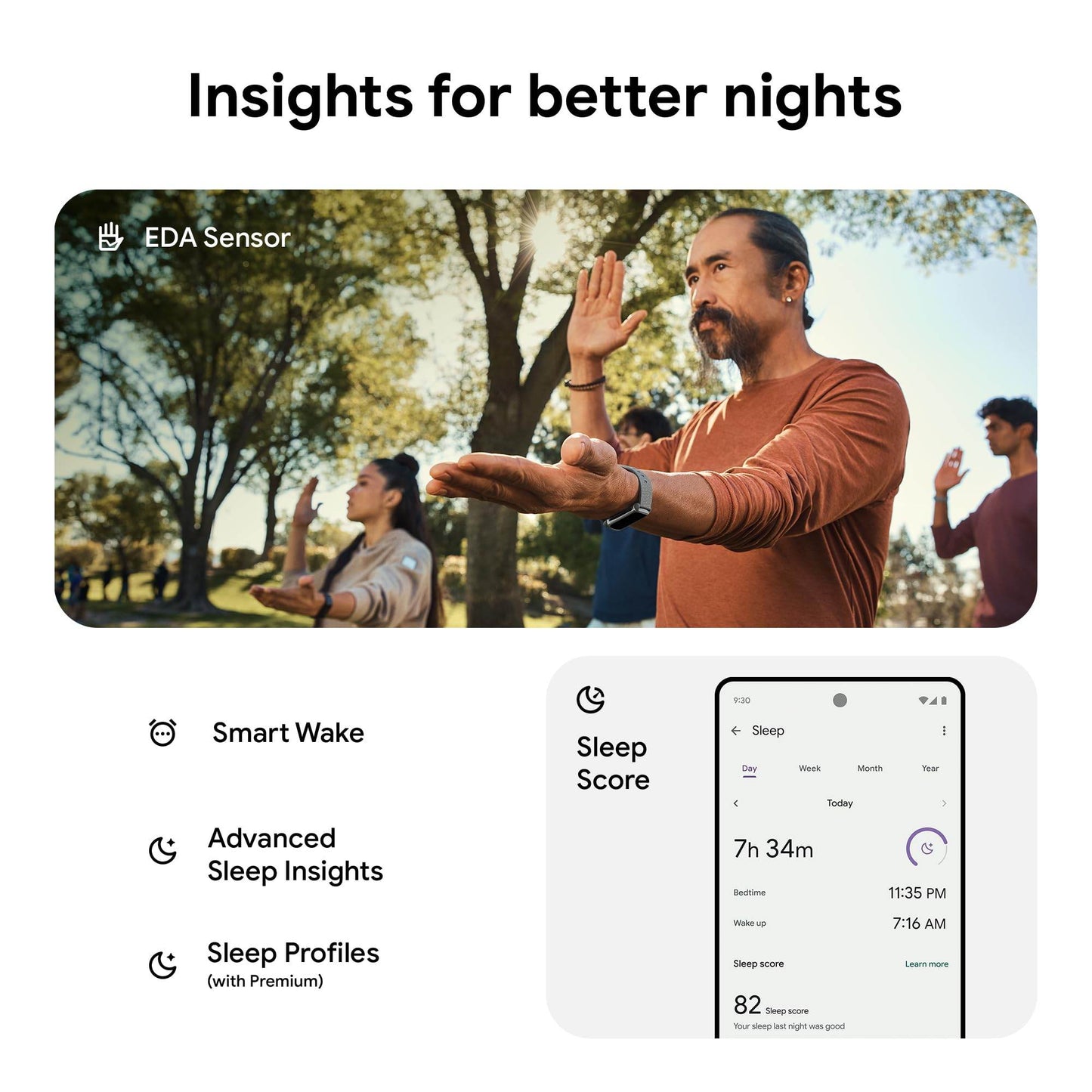 Fitbit Charge 6 Fitness Tracker with Google apps, Heart Rate on Exercise Equipment, 6 - Months Premium Membership Included, GPS, Health Tools and More, Obsidian/Black, One Size (S & L Bands Included) - FitLife - WellnessOasis