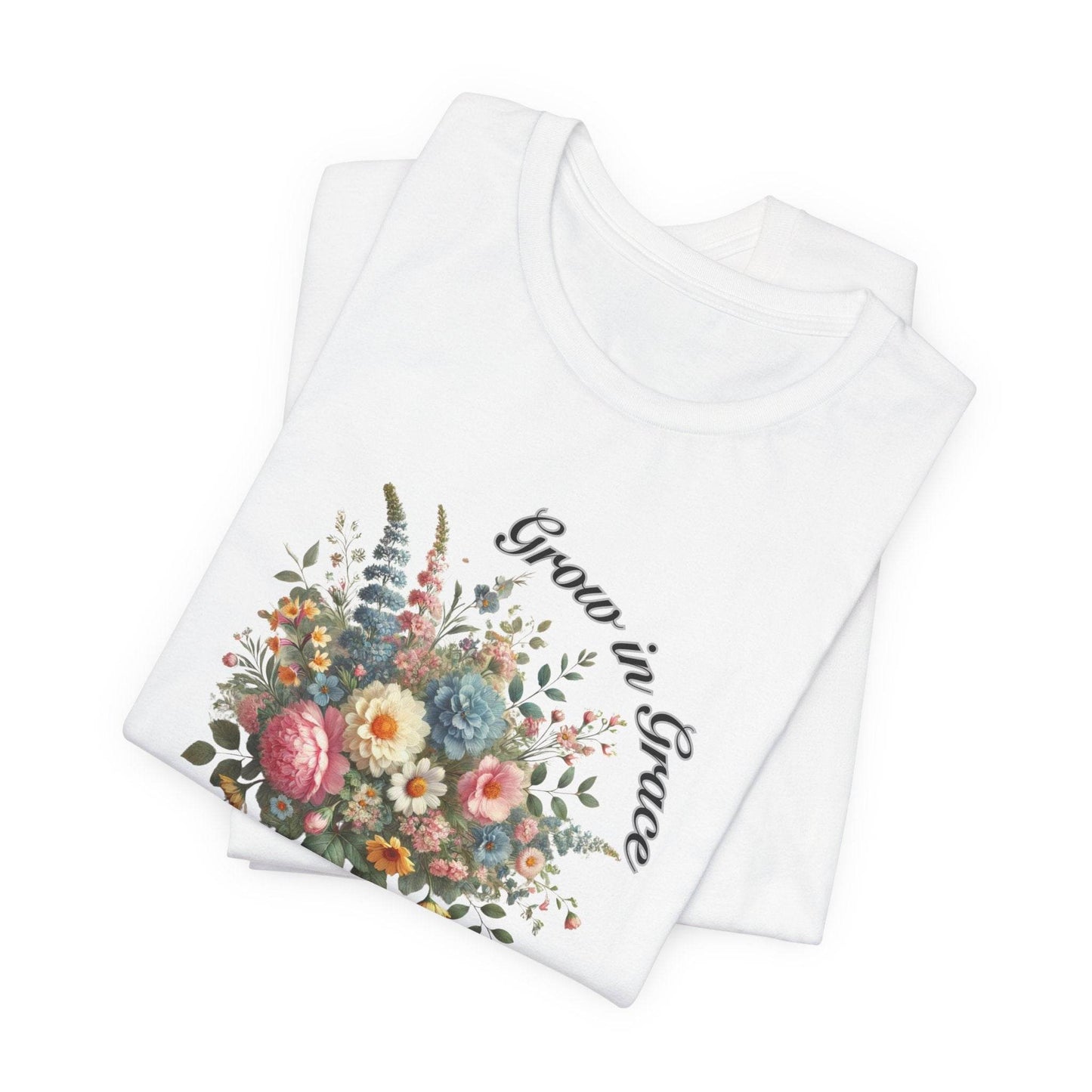 Grow in Grace Tee - FitLife - WellnessOasis