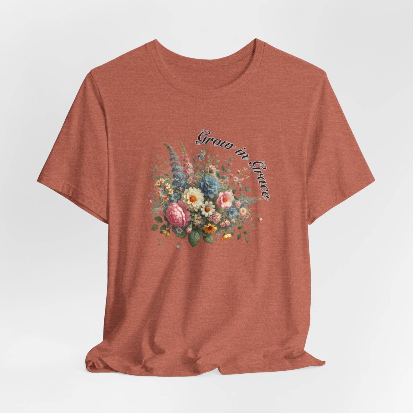 Grow in Grace Tee - FitLife - WellnessOasis