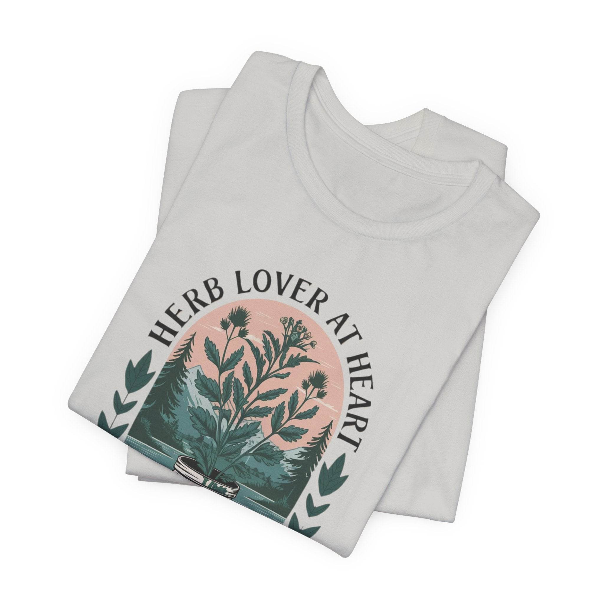 Herb Lover - Nature's Healer T-Shirt - FitLife - WellnessOasis
