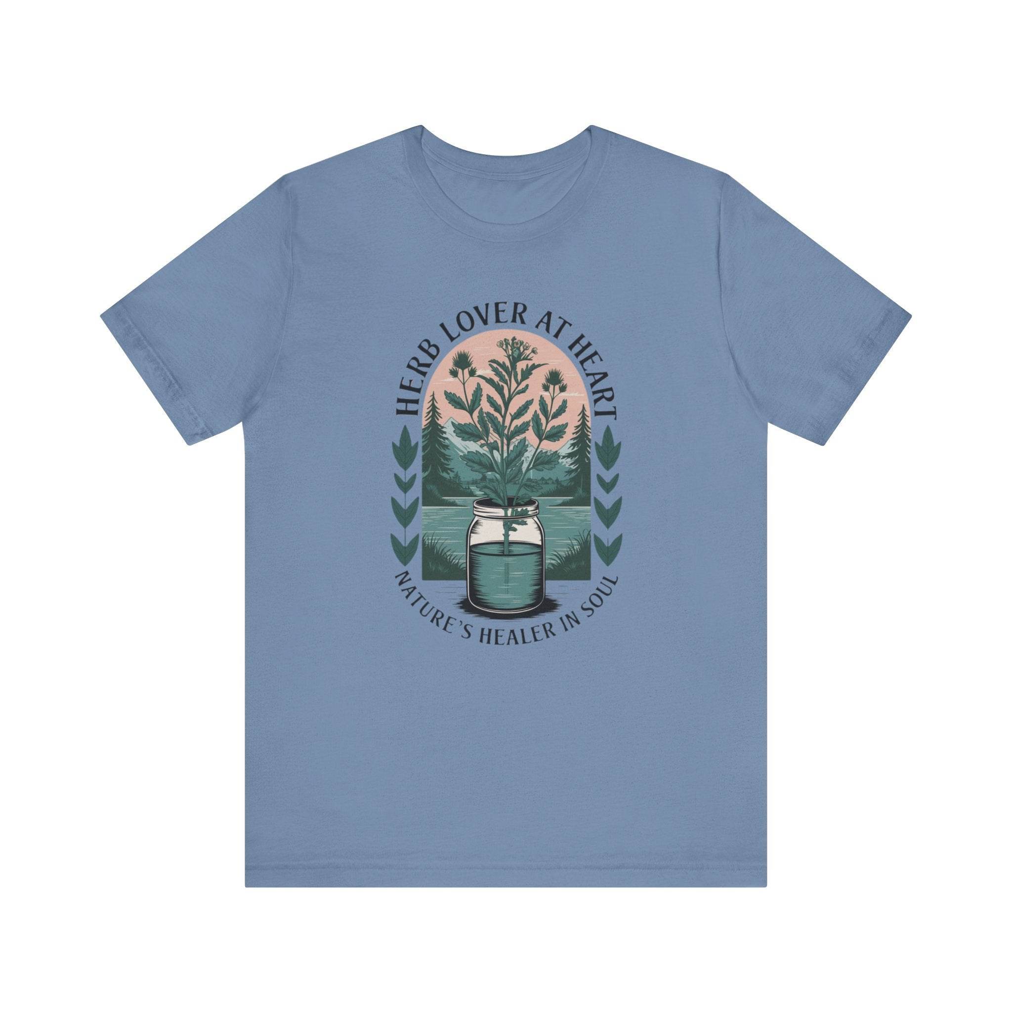 Herb Lover - Nature's Healer T-Shirt - FitLife - WellnessOasis