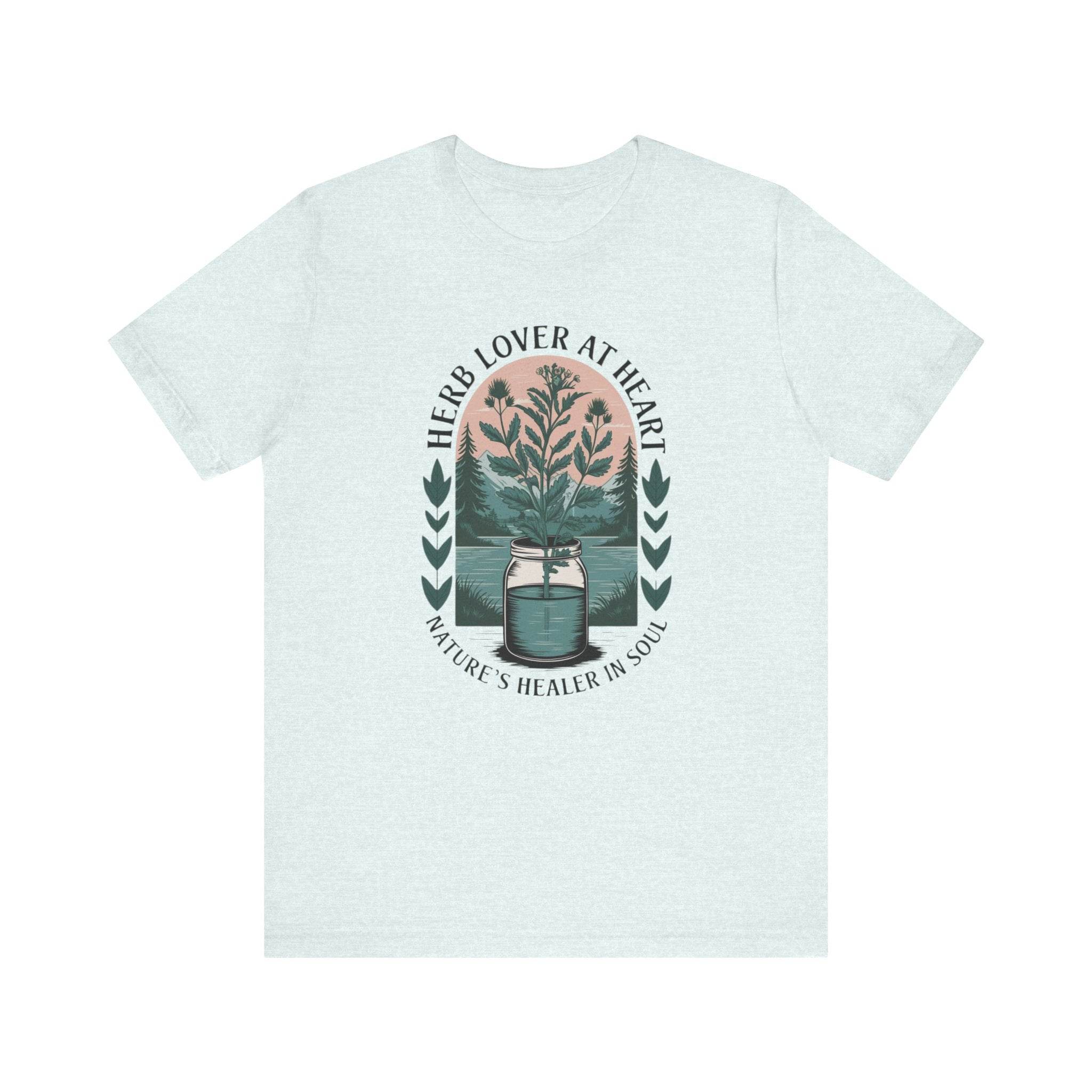 Herb Lover - Nature's Healer T-Shirt - FitLife - WellnessOasis
