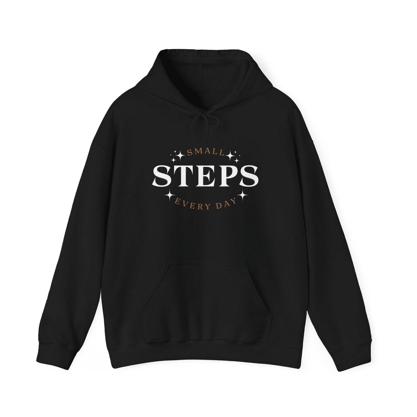 Hooded Sweatshirt Small Steps Every Day - FitLife - WellnessOasis