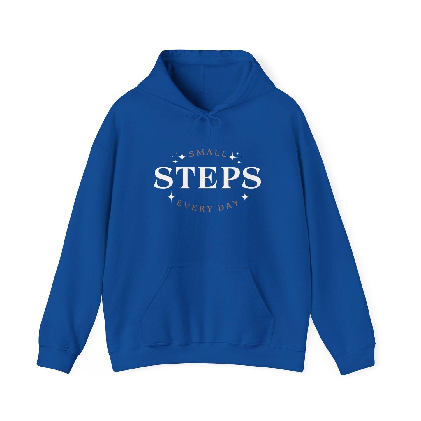 Hooded Sweatshirt Small Steps Every Day - FitLife - WellnessOasis